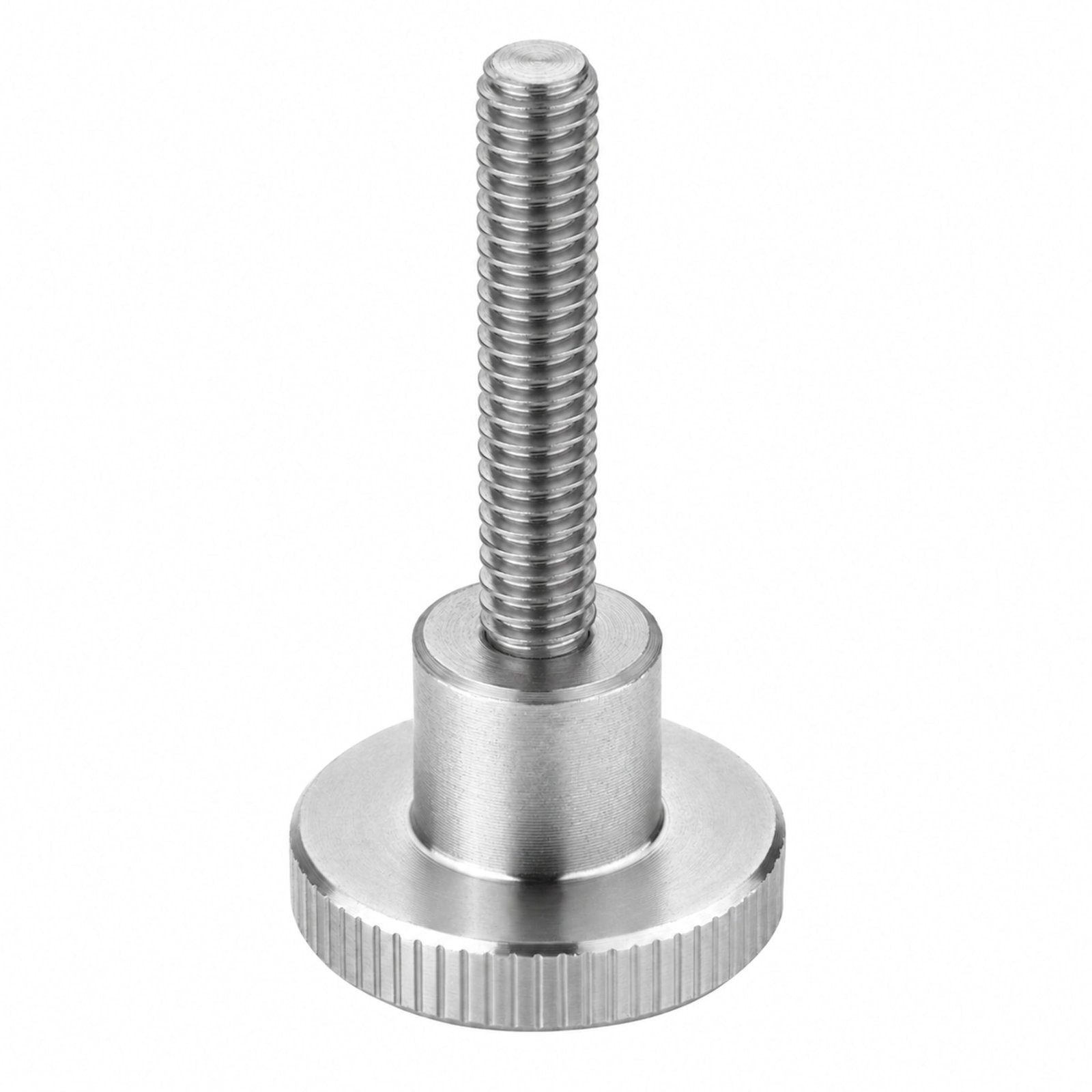 SO-TECH® Schraube Rändelschrauben M3-M10 DIN 464 Edelstahl V2A (SS304), (10 St), M6 x 30 mm, hohe Ausführung mit Schaft