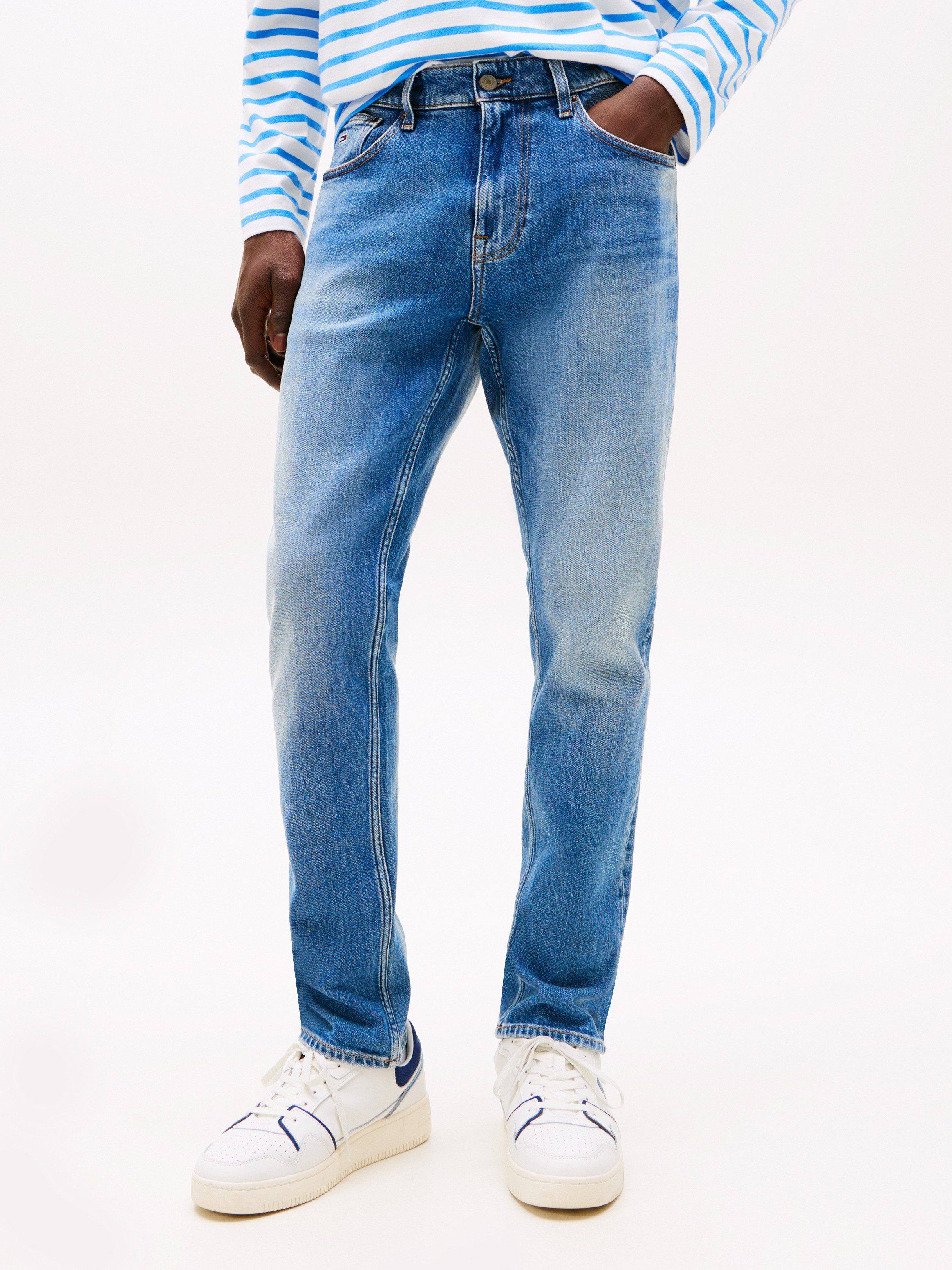 Tommy Jeans Slim-fit-Jeans Austin Slim Tapered zum Knöchel hin schmaler wer günstig online kaufen