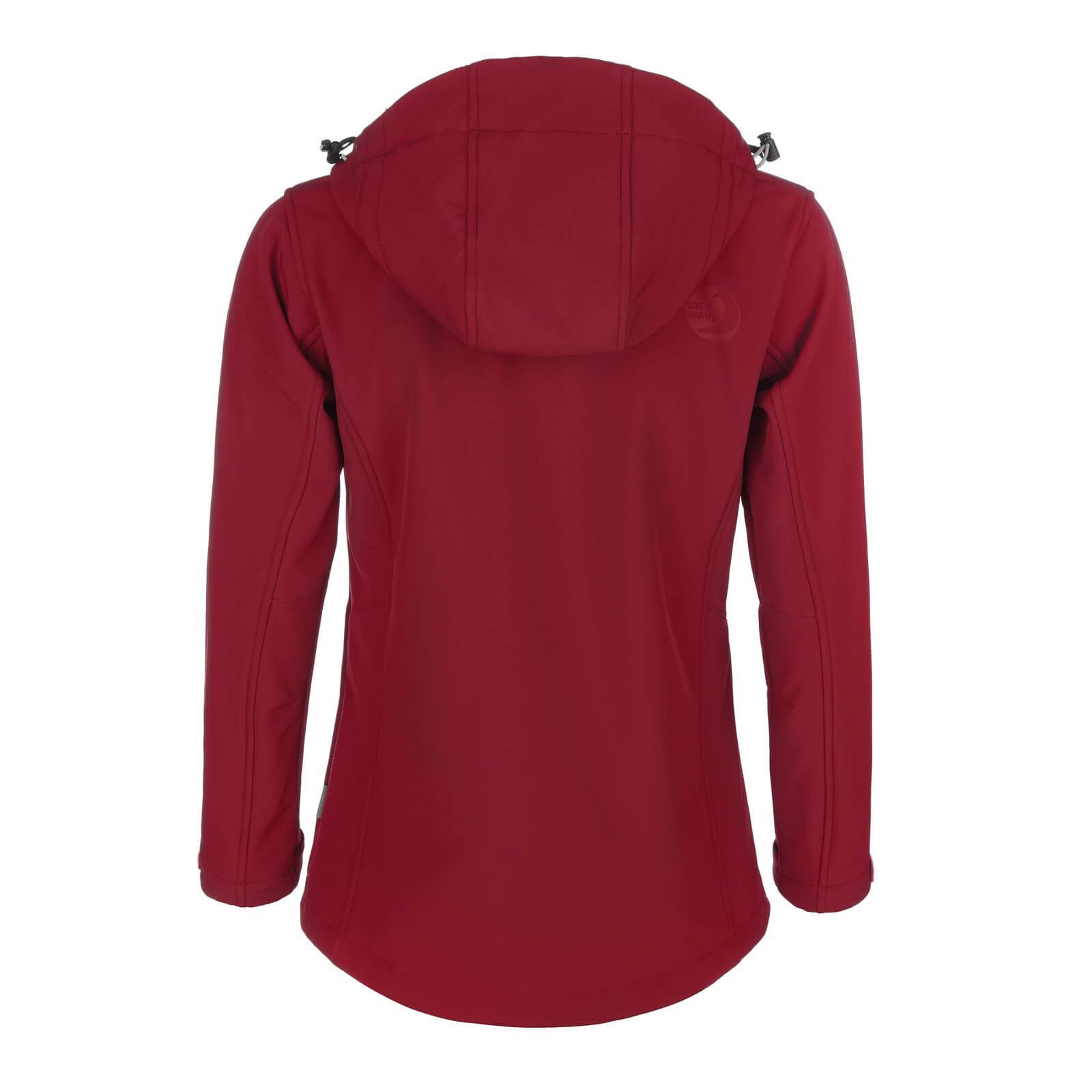 Blue Wave Softshelljacke Damen Jacke Bente mit Fleece-Innenfutter und abneh günstig online kaufen