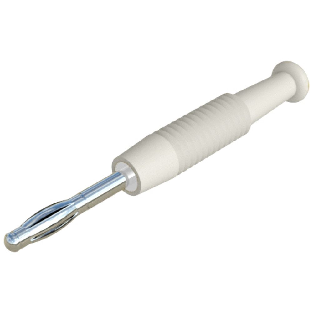 SKS Hirschmann Hirschmann Test & Measurement MSTF 2 ws Lamellenstecker Stecker, gerad Labor-Netzteil