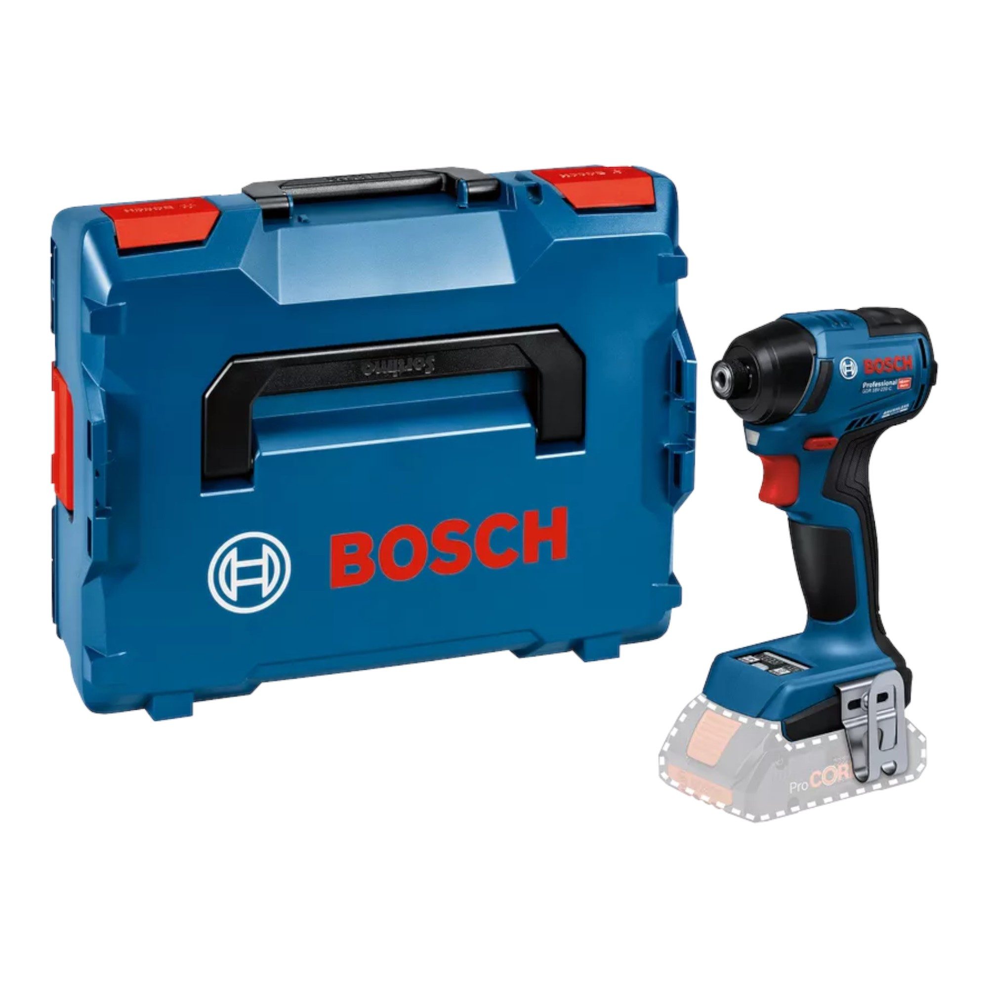 Bosch Professional Akku-Schlagschrauber GDR 18V-220 C Professional Akku Drehschlagschrauber 18 V 220 Nm 1/4"