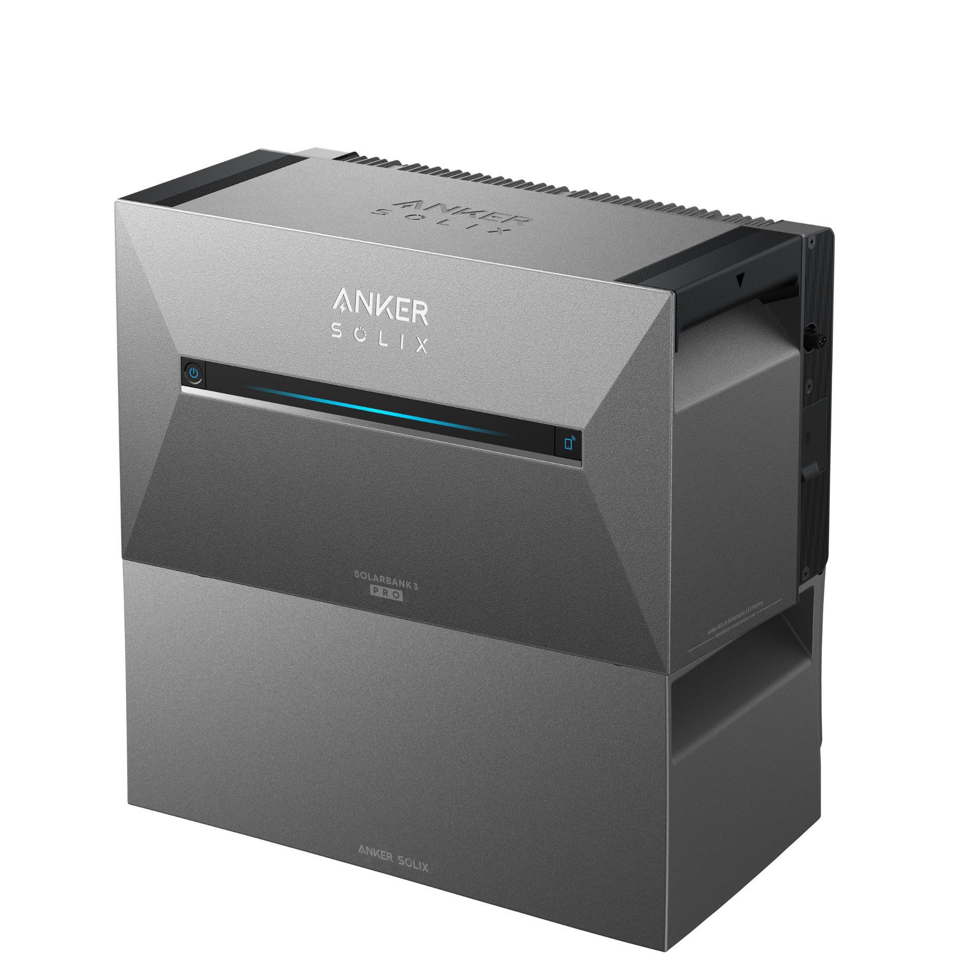 Anker Balkonkraftwerk Anker SOLIX Solarbank 3 E2700 Pro mit Speicher für Balkonkraftwerk, 1800 W, (Speicher mit integriertem Wechselrichter, All-in-One Stromspeicher 2,668kWh), KI-optimiertes Balkonkraftwerk mit Speicher - dynamische Überwachung