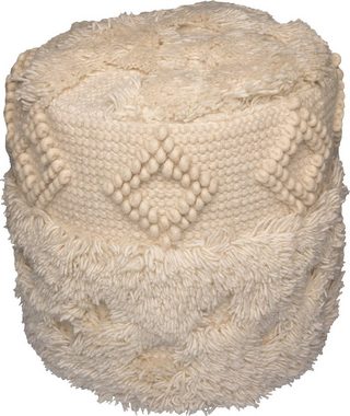 Kayoom Pouf Pouf Bohist 125 35cm x 35cm (1-St), handgefertigt, Unikat, sehr gut kombinierbar