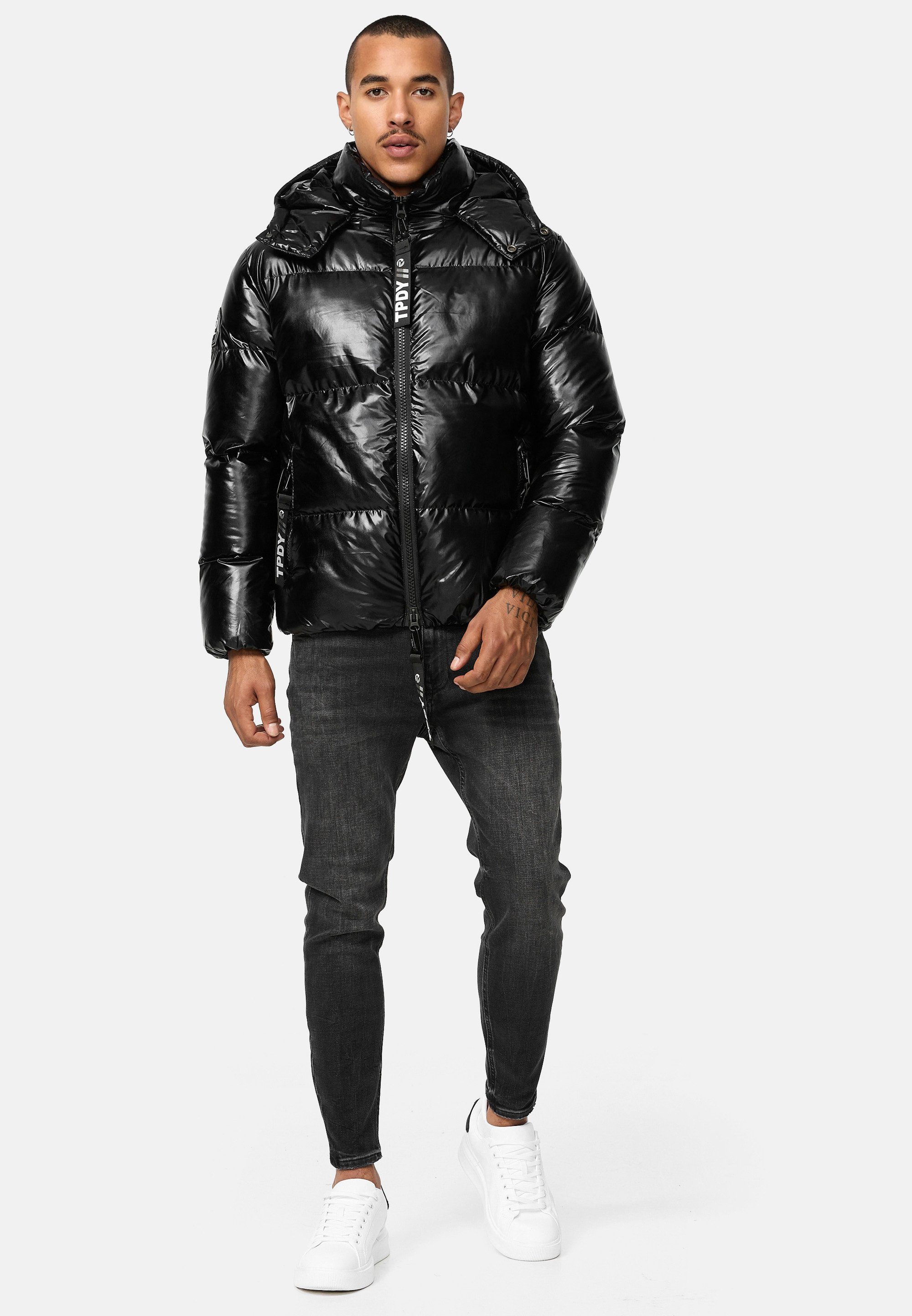 trueprodigy Winterjacke Constance Kapuze Reißverschluss Eingriffstaschen – Bild 4 von 5