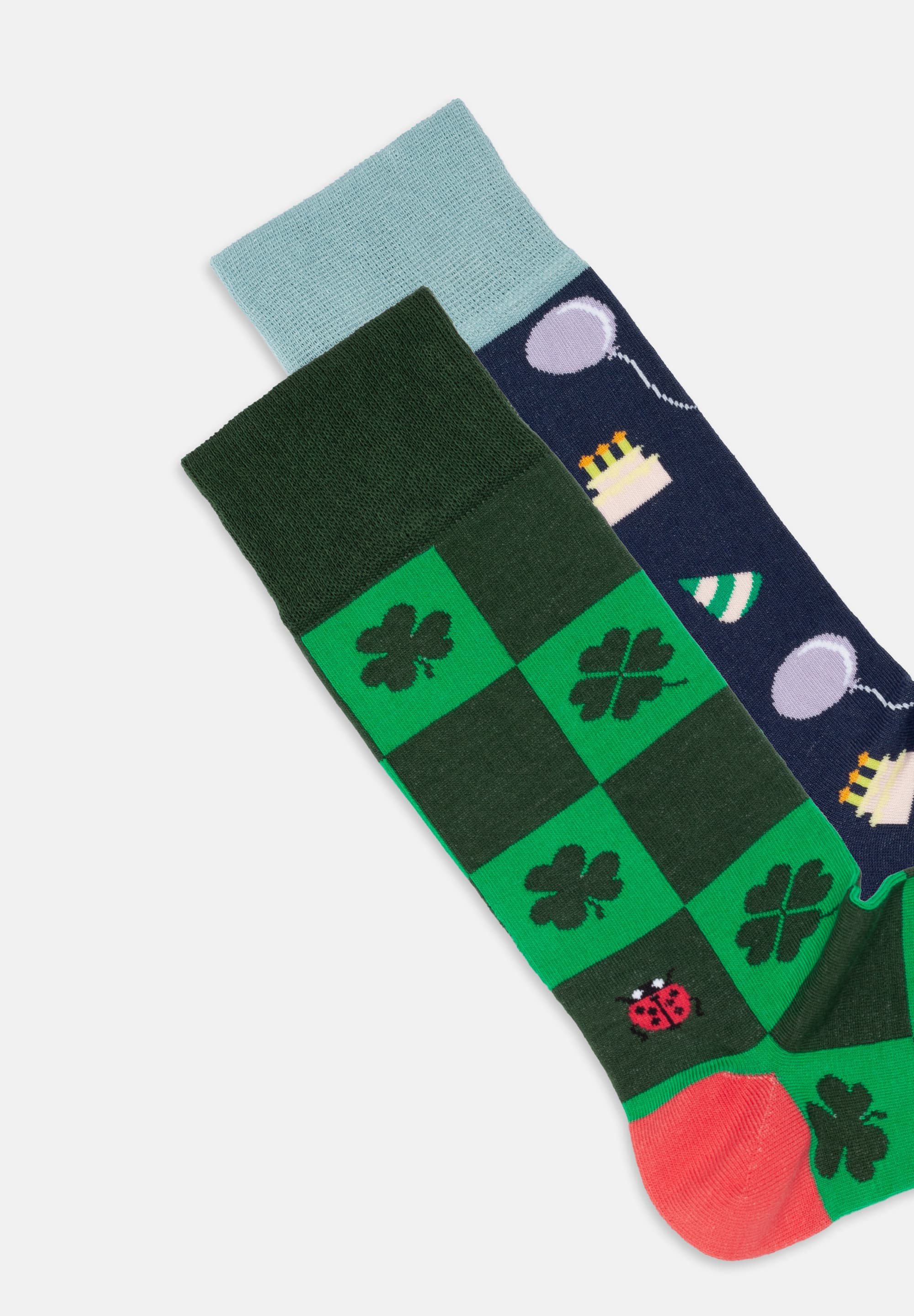 DillySocks Basicsocken Lucky Celebration Aus Baumwolle & recyceltem Polyamid