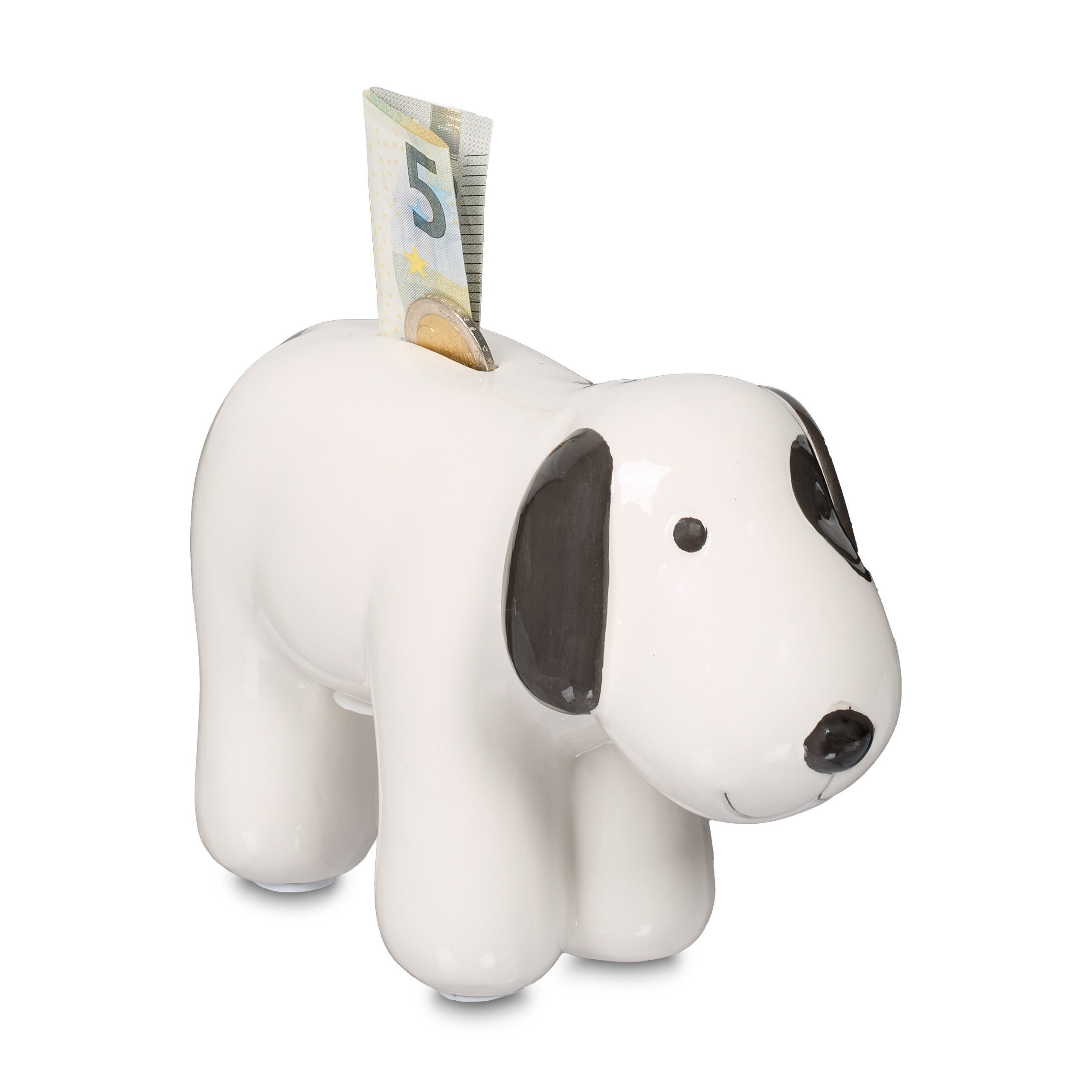 relaxdays Spardose Hund aus Keramik günstig online kaufen