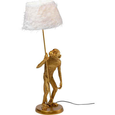 KARE Stehlampe »Tischleuchte Animal Standing Monkey Gold 51cm«