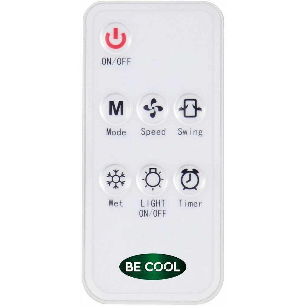 be cool Luftbefeuchter Be Cool BC6AC2001FTL 3in1 Luftkühler für Zuhause.