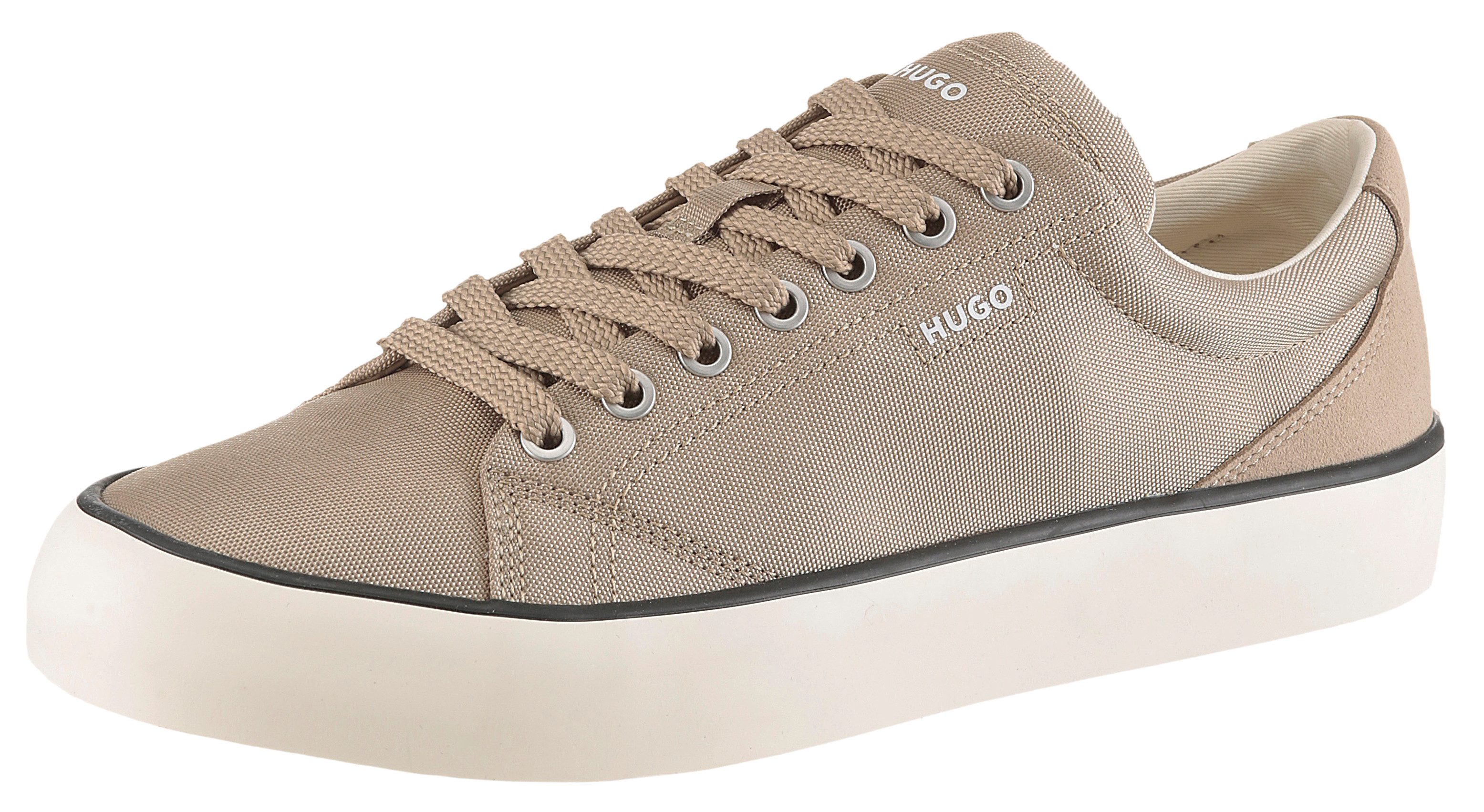 HUGO Blue B-cross Sneaker Schnürschuh, Halbschuh, Plateausneaker mit gep. S günstig online kaufen
