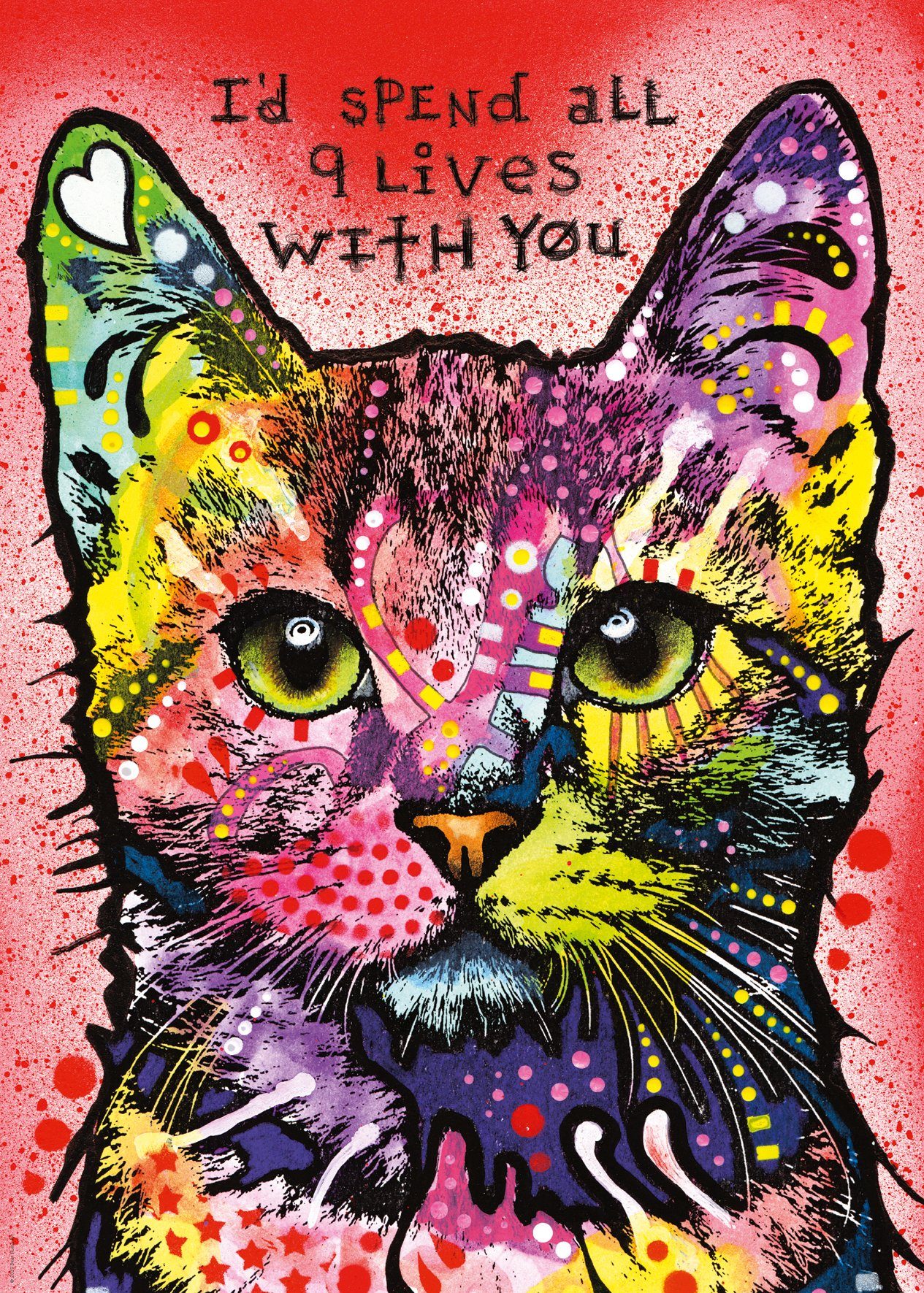 HEYE Puzzle 9 Lives, 1000 Puzzleteile, Made in Germany günstig online kaufen