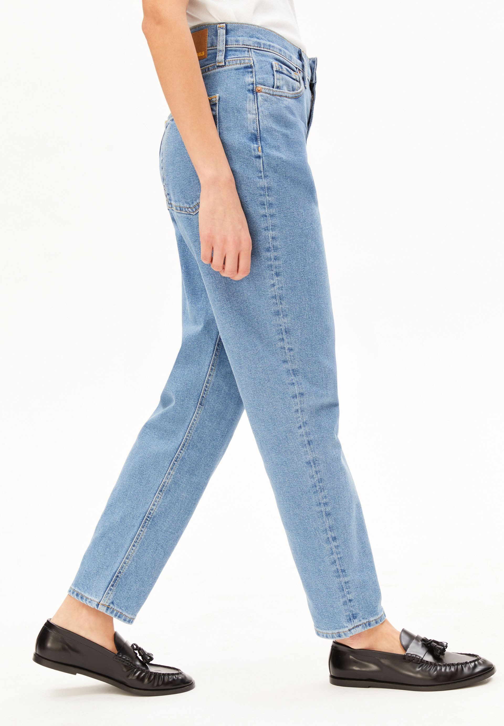 Armedangels Mom-Jeans MAIRAA Mom Jeans recycelter Baumwoll Mix (Comfort-Stretch) High waist – Bild 5 von 5