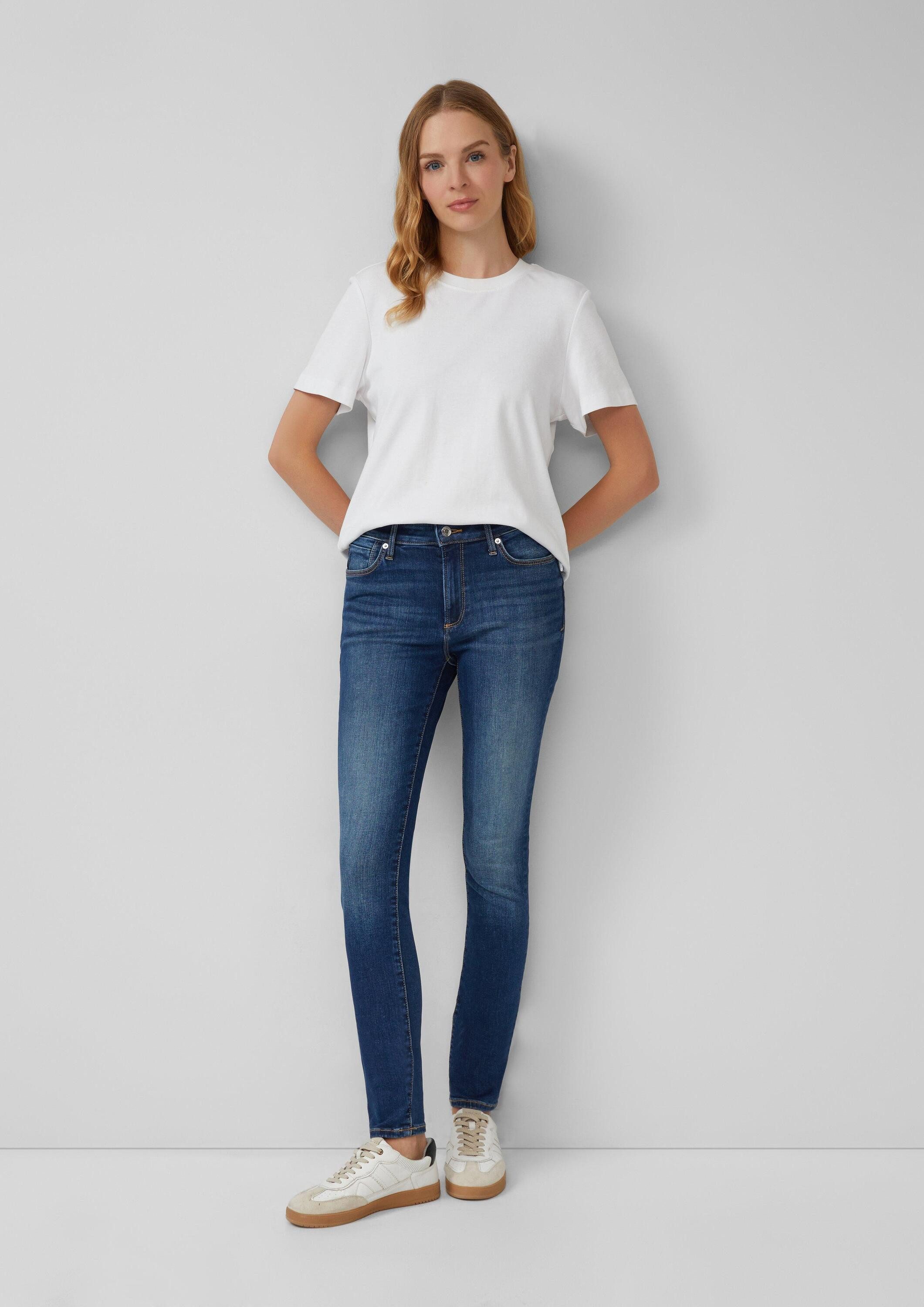 s.Oliver Skinny-fit-Jeans Jeans-Hose IZABELL Jeans Izabell / Skinny Fit / Mid Rise / Skinny Leg