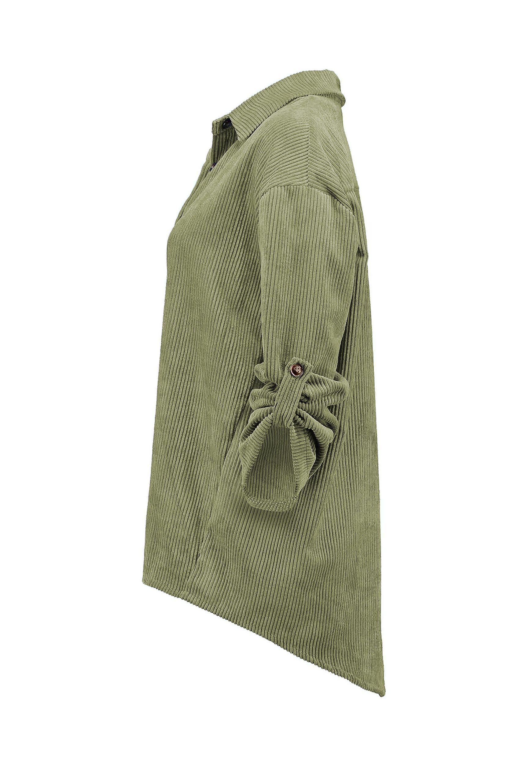 HaILY’S Blusenshirt Locker geschnitten mit abgerundetem Saum und fixierbare günstig online kaufen