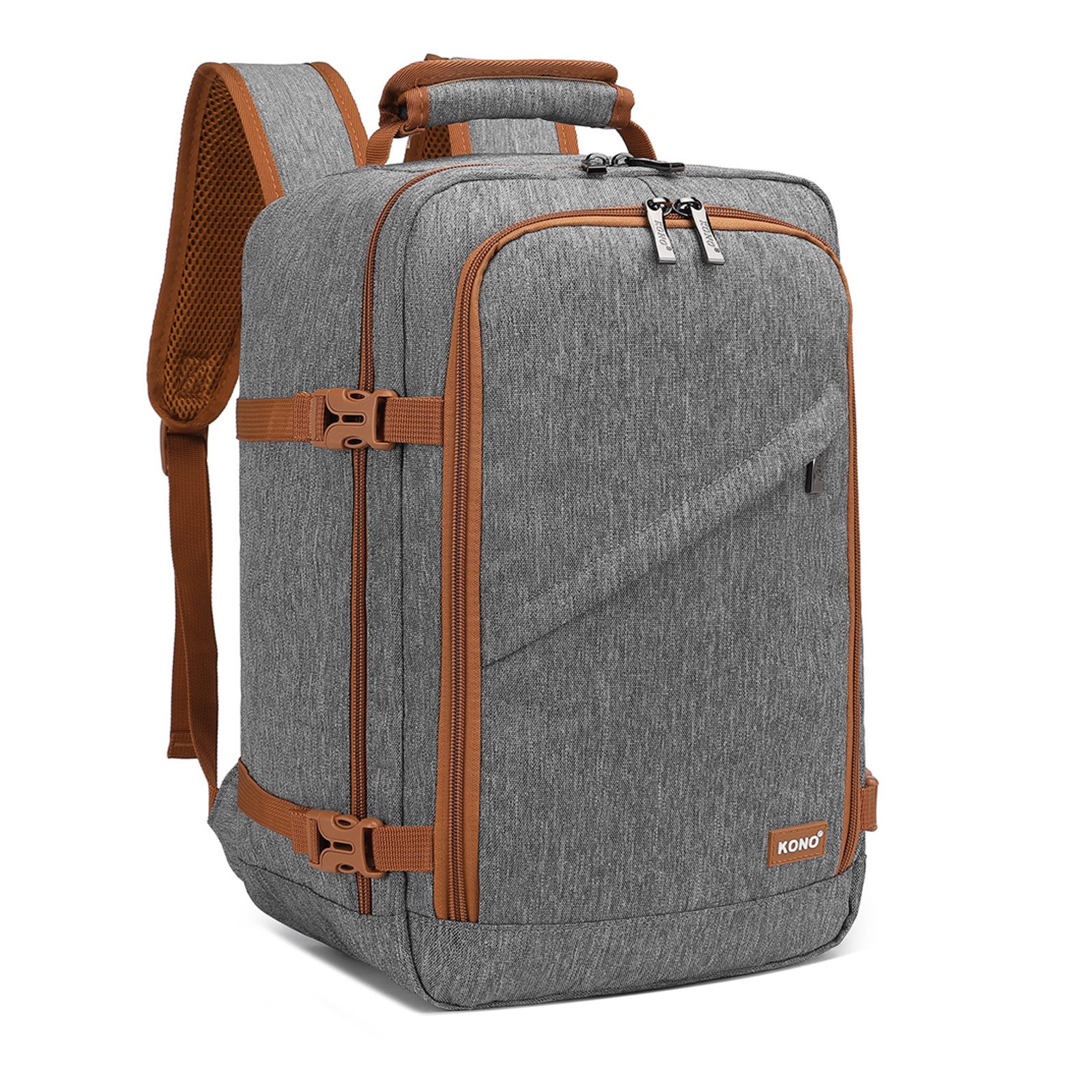 KONO Rucksack Handgepäck-Rucksack mit vielen Fächern günstig online kaufen