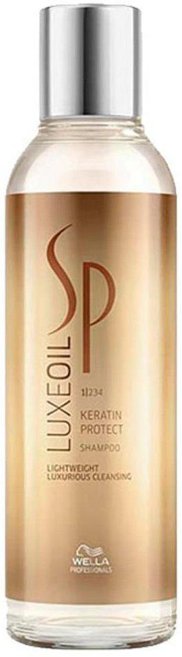 Damen Haarpflege Wella Professionals Haarshampoo SP Luxe Oil Keratin Protect, beschwert nicht