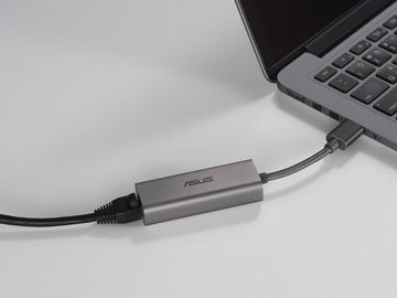 Asus Adap USB Asus 2.5G auf 3.0 USB-C2500 Netzwerk-Adapter zu RJ-45 (Ethernet)