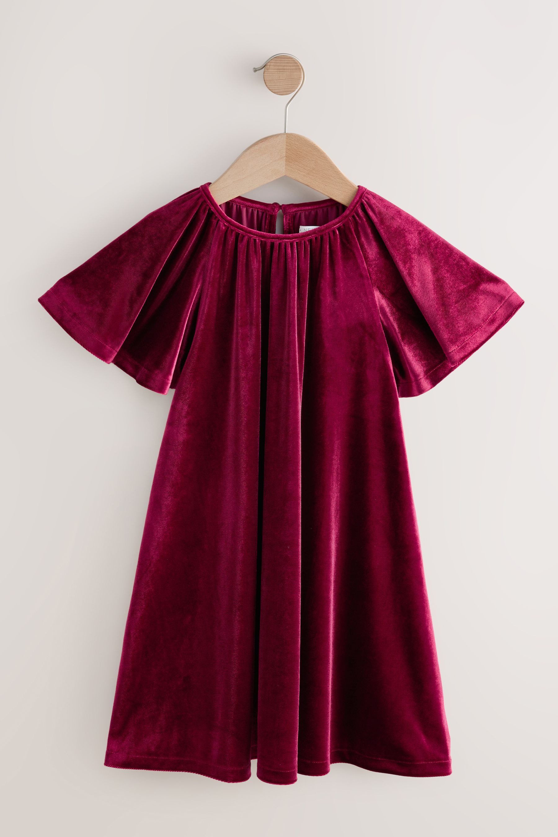 Next Samtkleid Kleid aus Samt (1-tlg)