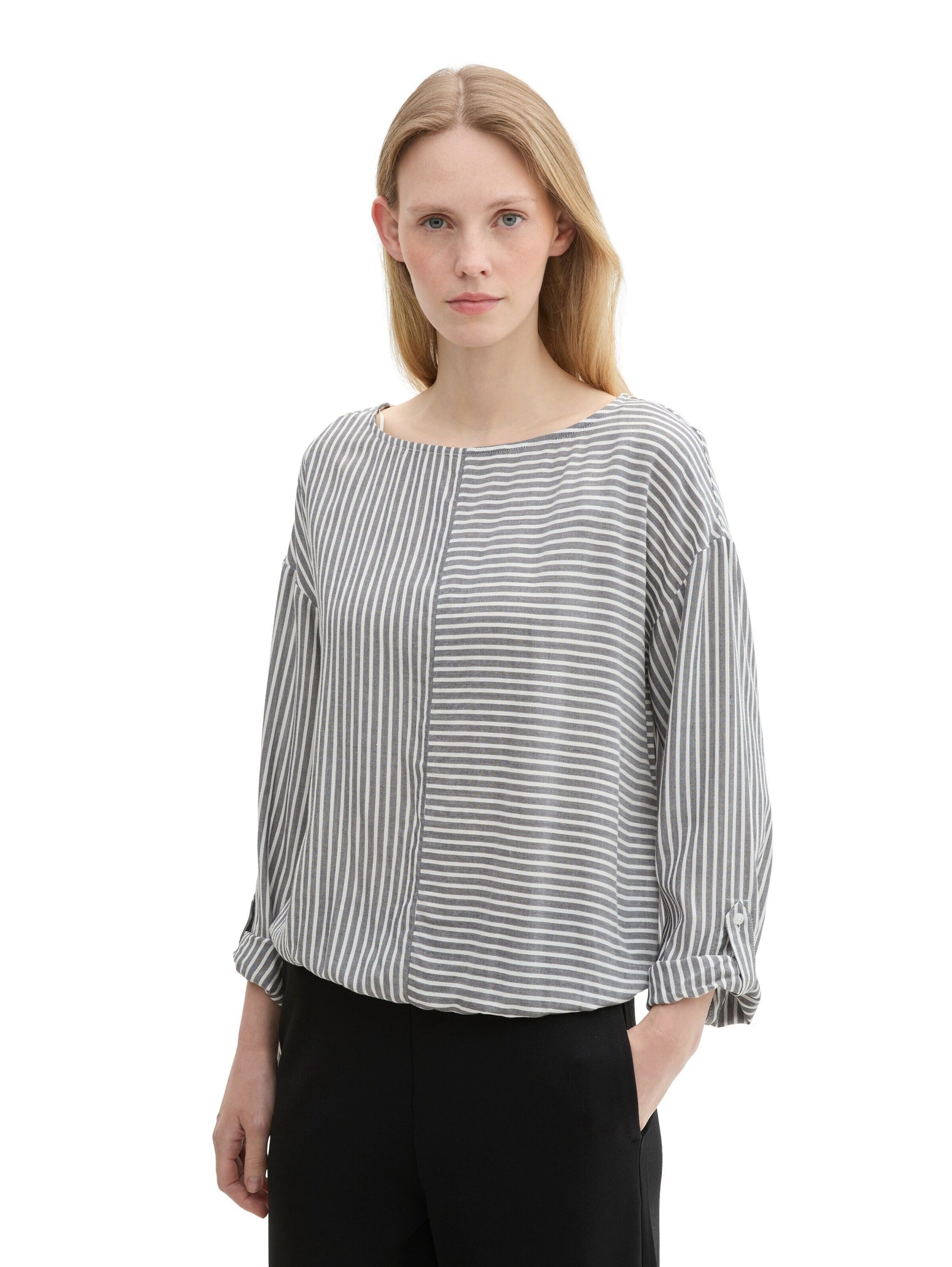 TOM TAILOR Langarmbluse (1-tlg) Впередes Detail