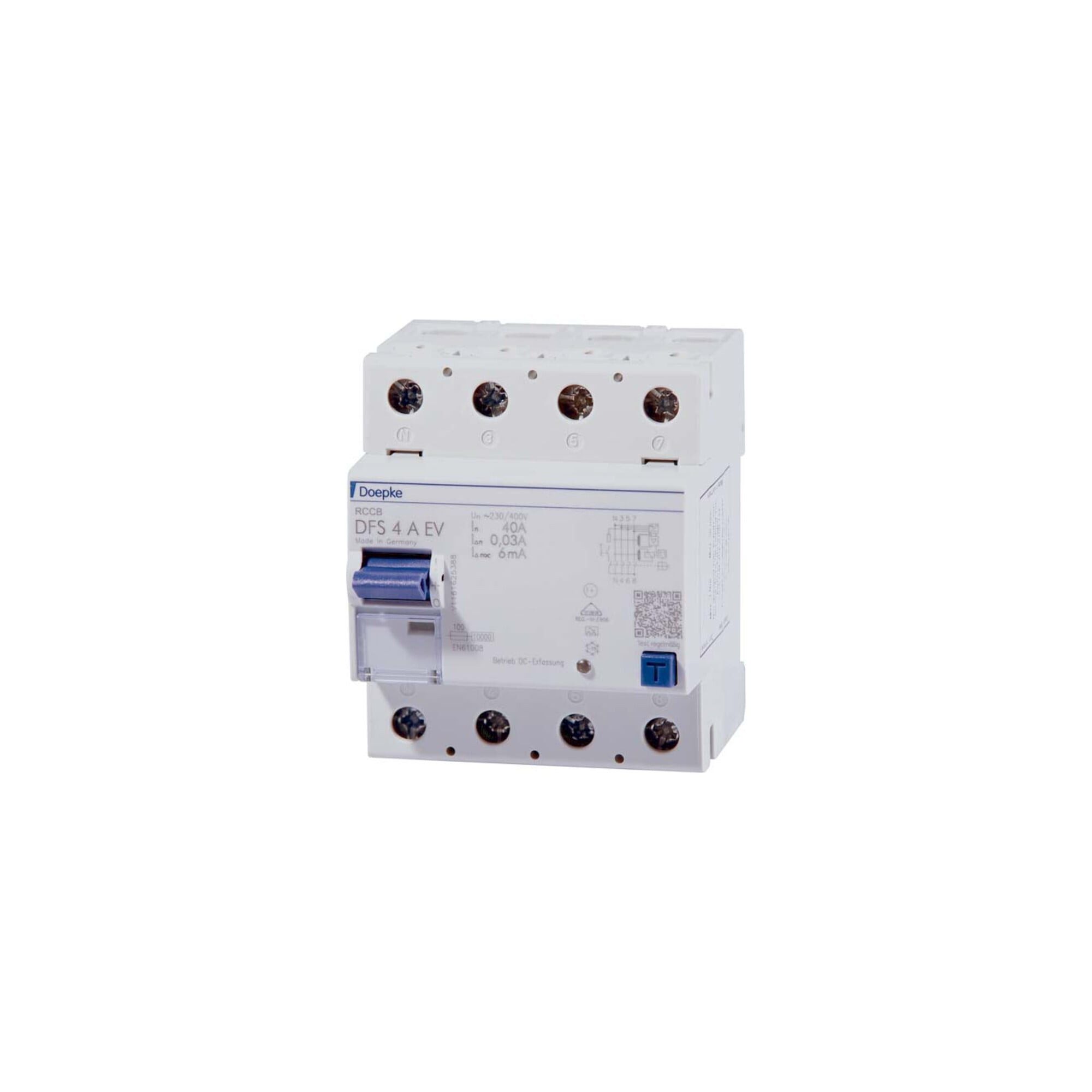Doepke Feuchtigkeitsmesser Doepke FI-Schalter DFS4 040-4/0,03-A EV