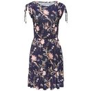 Vivance Jerseykleid mit Blumenprint, lockeres Sommerkleid, Strandkleid