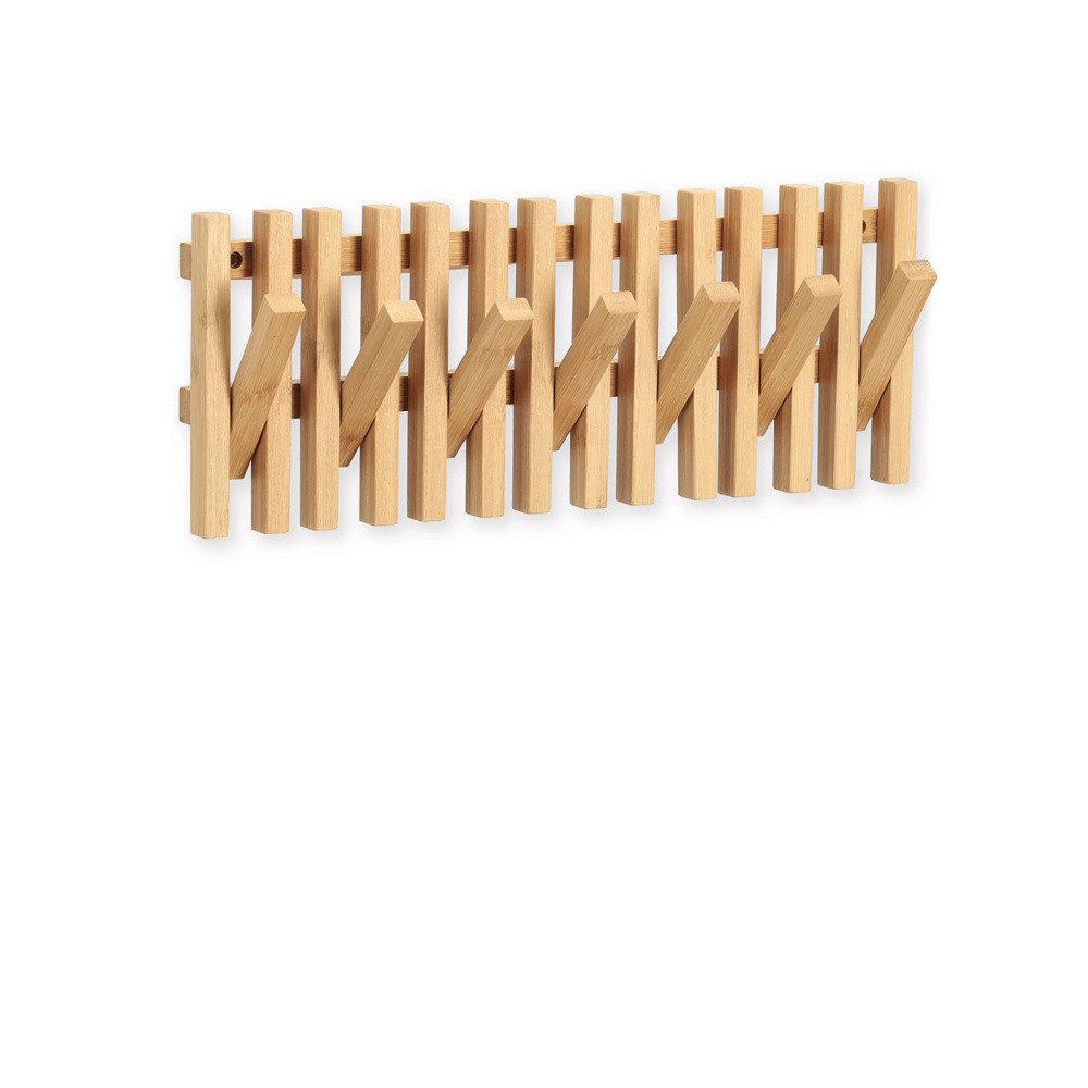 Zeller Present Wandgarderobe zeller Wandgarderobe OSLO LBH 41,50x3,50x16 cm braun Garderobenpaneel