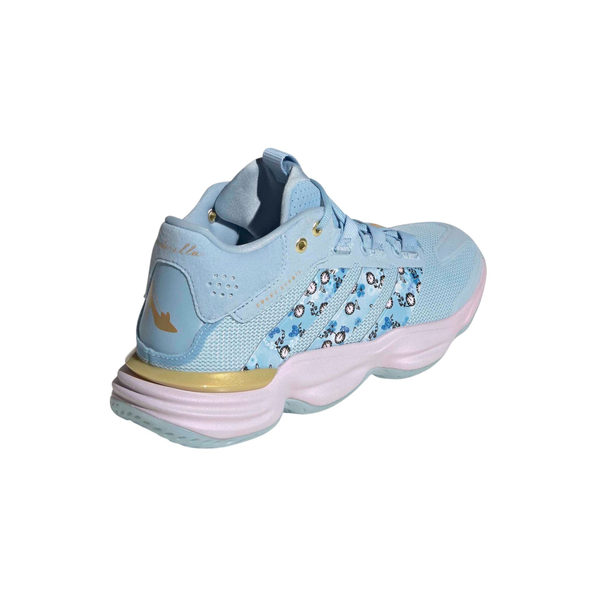 adidas Performance Hallen-Indoorschuhe Disney Princess Courtstabil (Basketball) blau Squashschuh