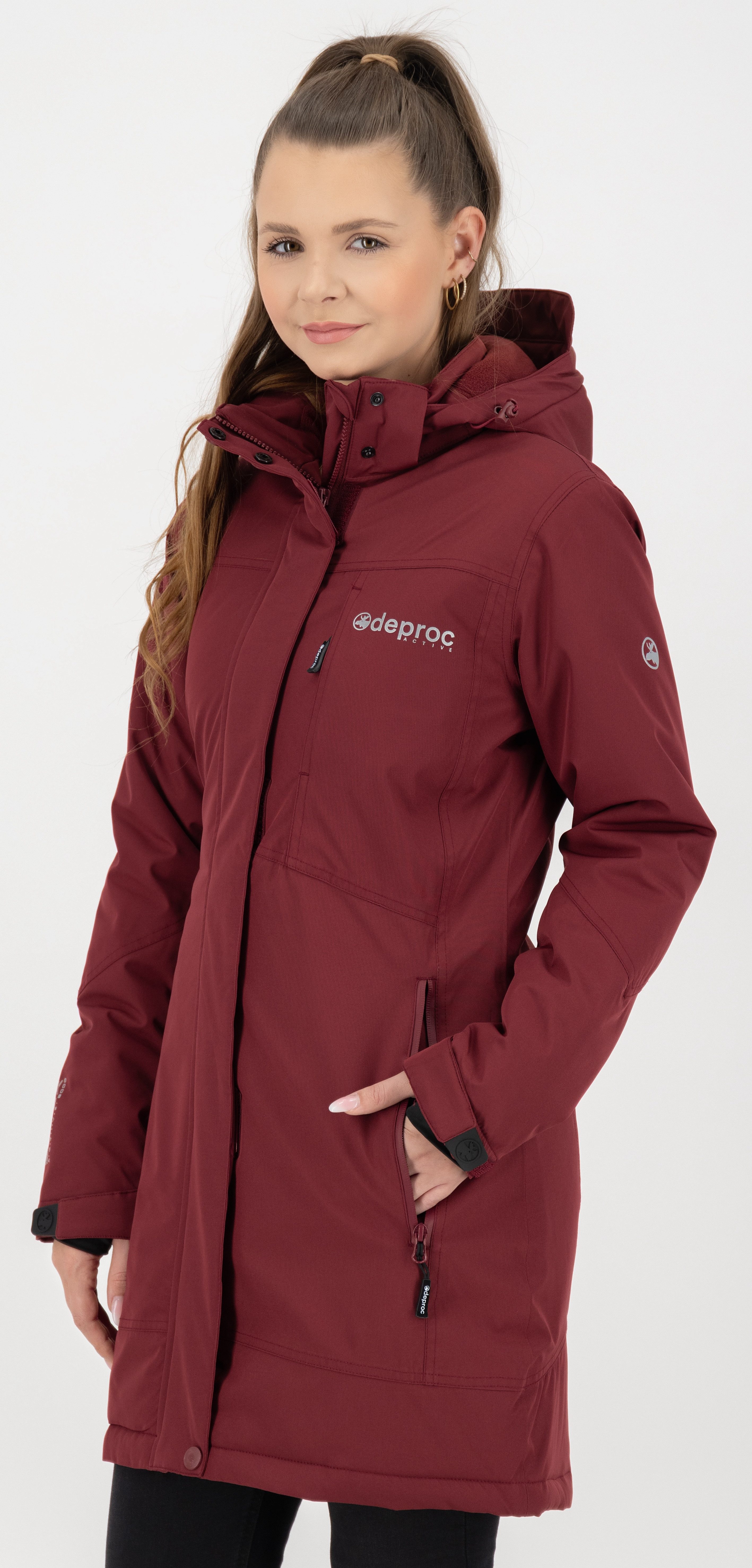 Parka MONTREAL LONG WMN CS Übergangsjacke, Longjacket