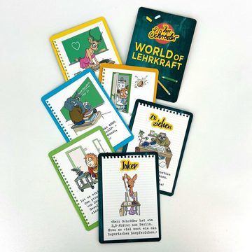 Riva Spiel, World of Lehrkraft - Das Kartenspiel