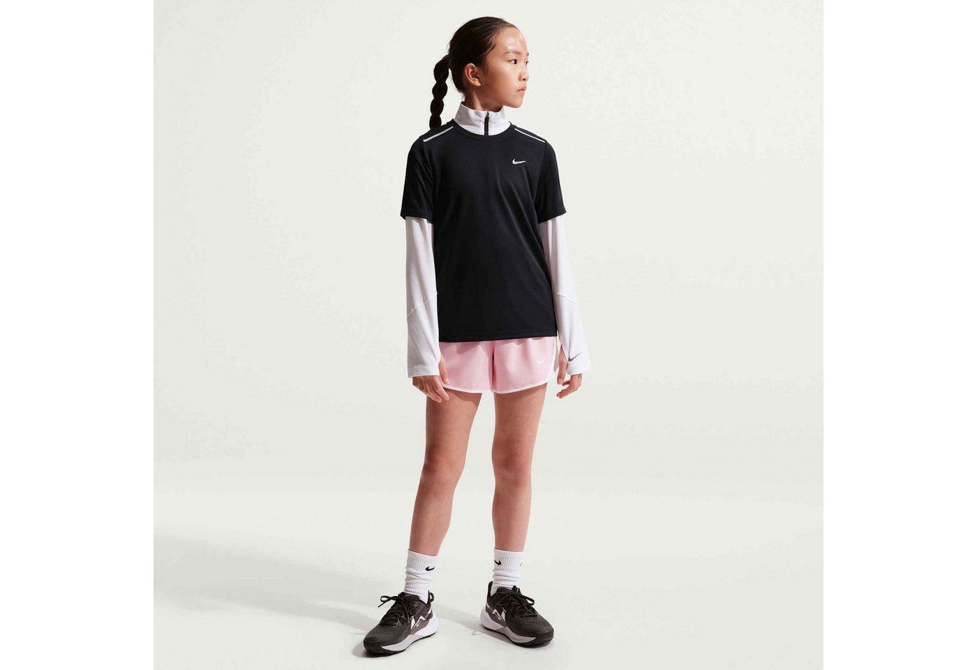 Nike T-Shirt K NK DF MILER SS TOP Für Kinder und Jugendliche