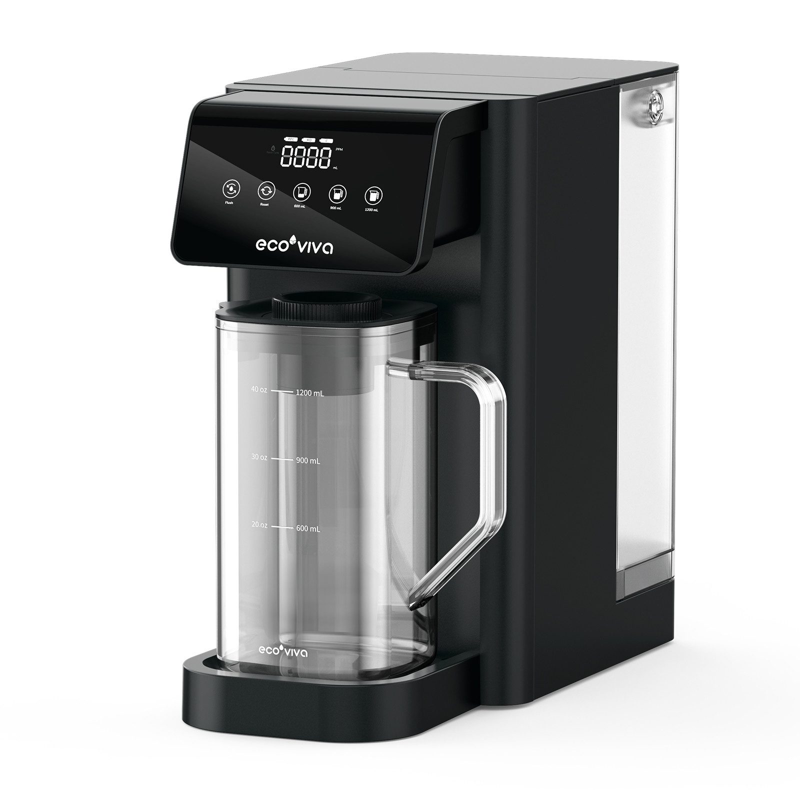 Ecoviva Wasserfilter MATE 5 Auftisch UV Umkehrosmoseanlage Osmoseanlage Trinkwasser