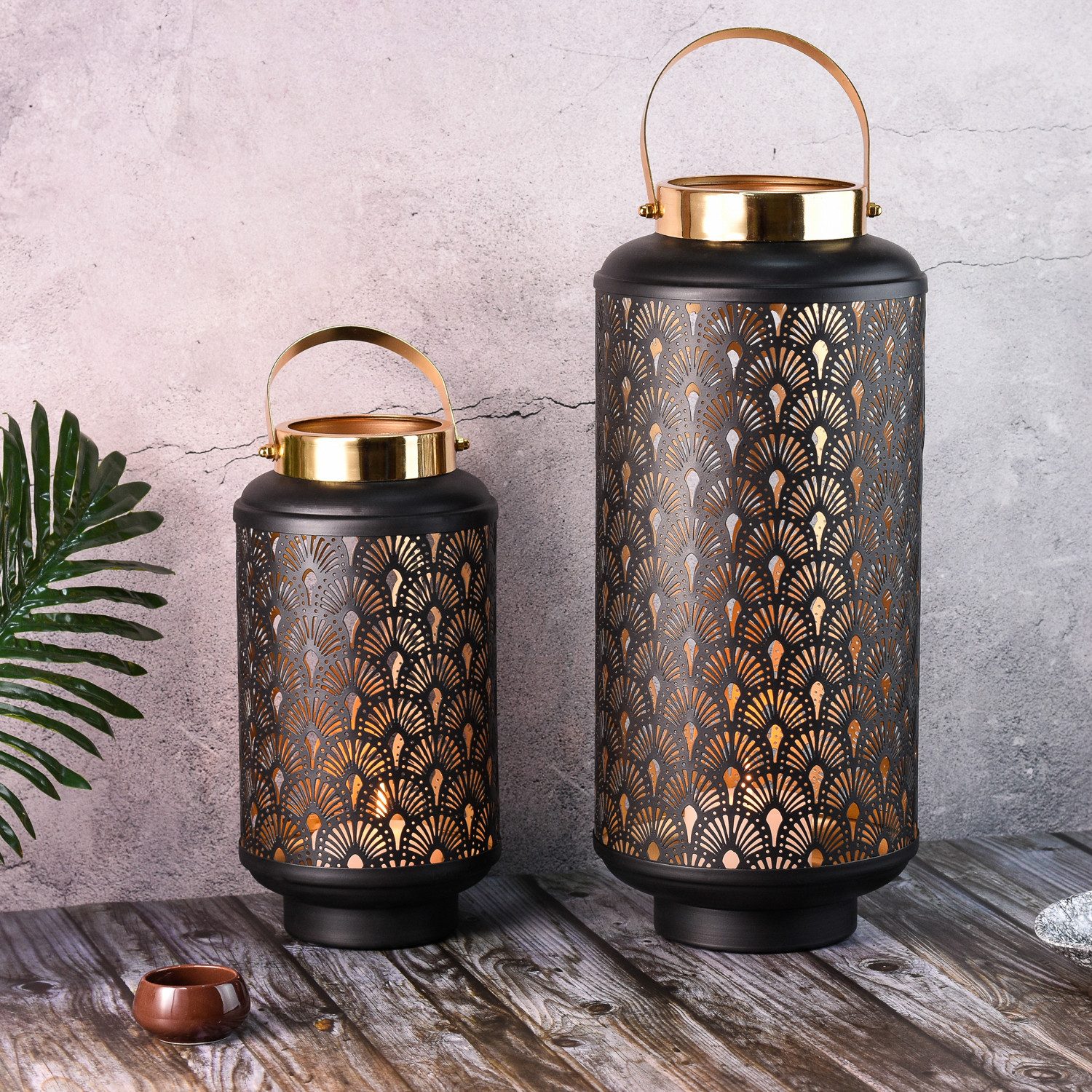 Marrakesch Orient & Mediterran Interior Kerzenlaterne Orientalische Gartenl günstig online kaufen