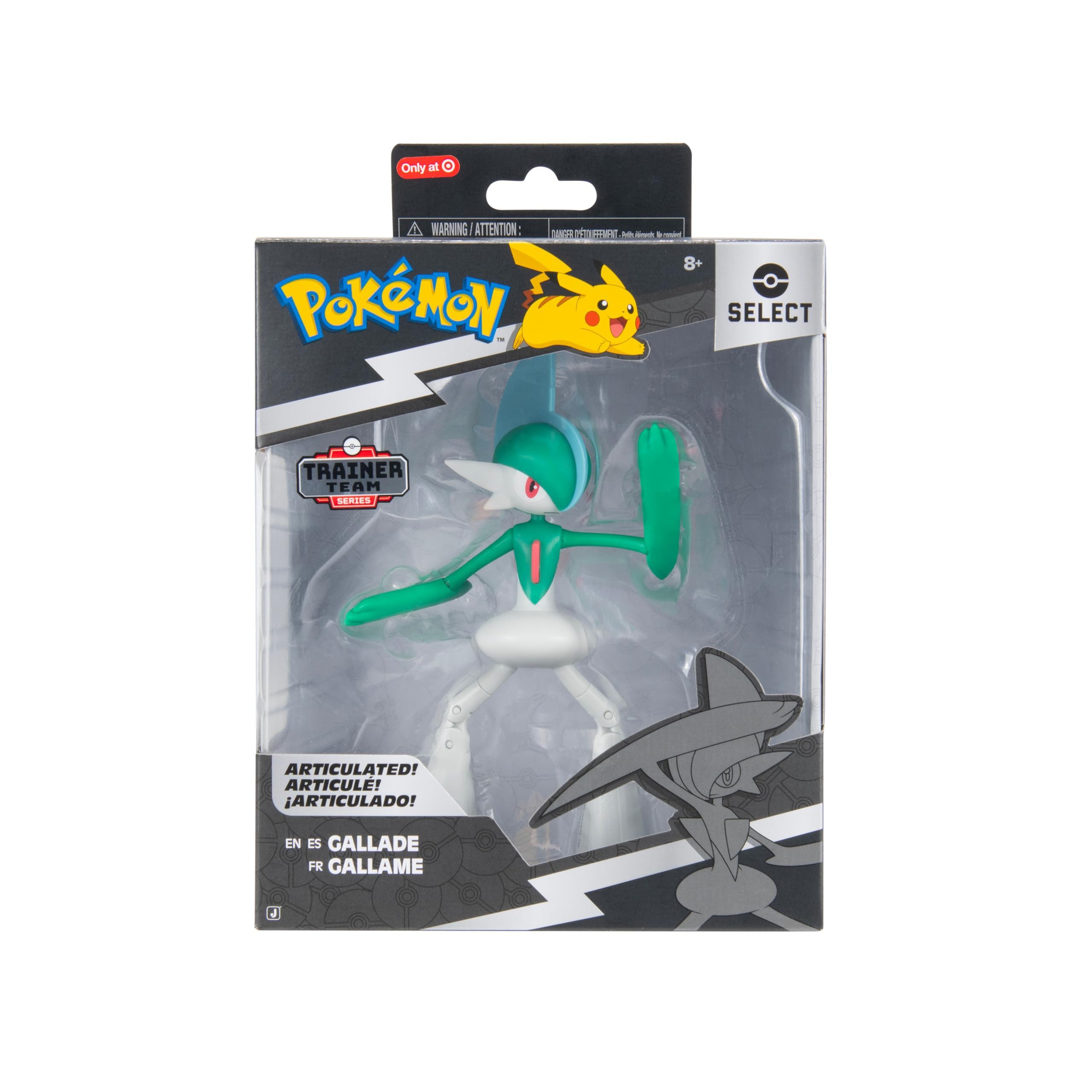 Jazwares Spielfigur Pokémon Galagladi Select-Figur, Sammelfigur aus Pokémon