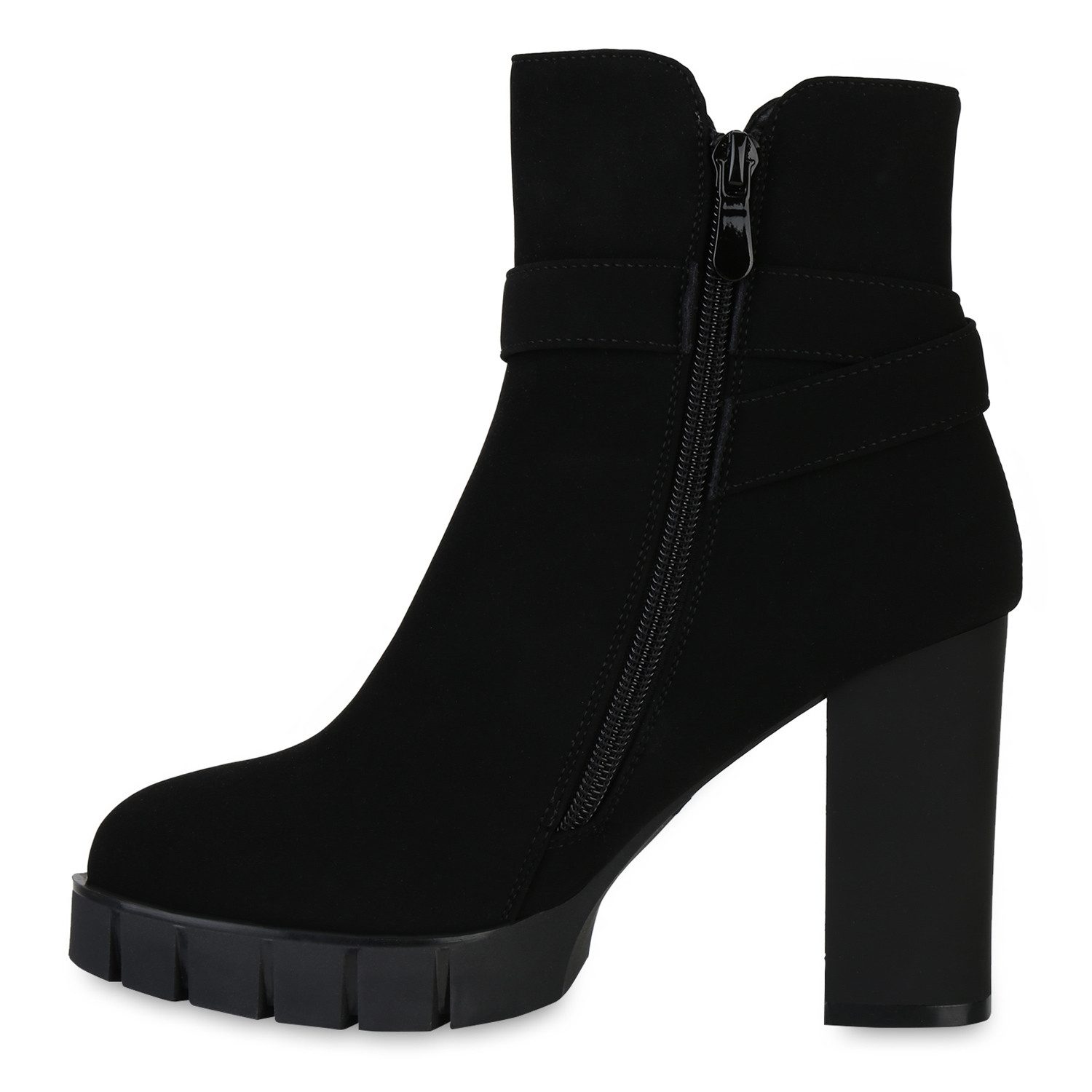 VAN HILL 841319 Stiefelette Damen Leicht Gefütterte Klassische Stiefeletten günstig online kaufen