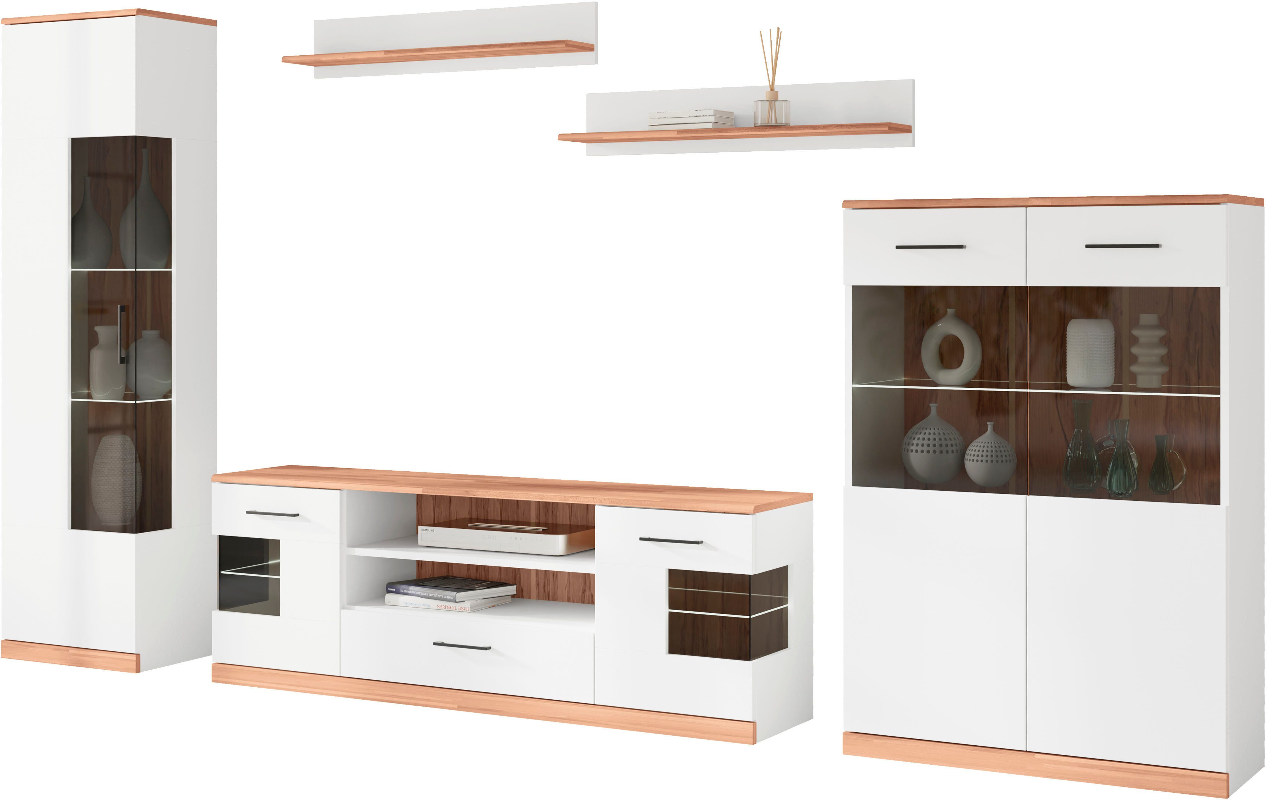 Korpus: weiß/kernbuche