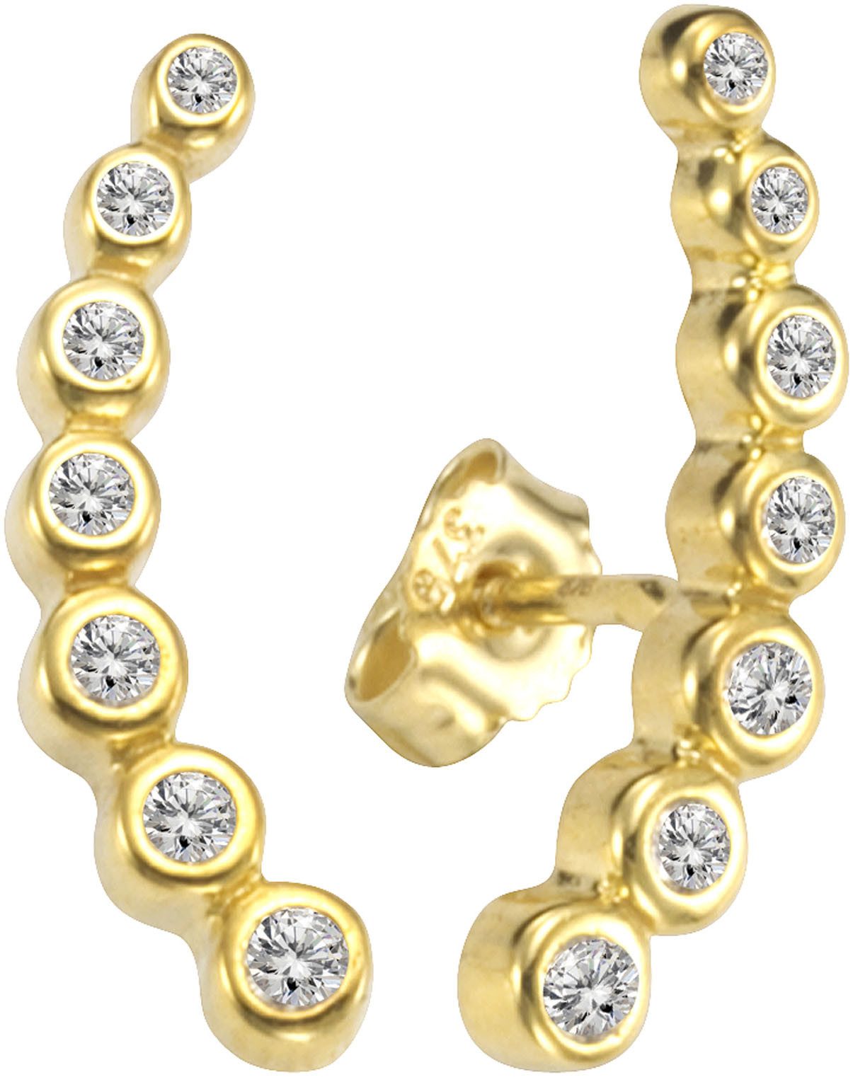 Paar Ohrstecker Schmuck Geschenk Gold 375 Ohrschmuck Ohrringe