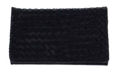 Abro Clutch Leather Piuma Weaving