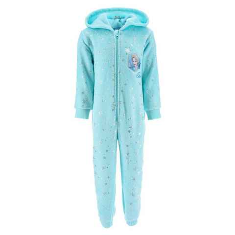 Disney Frozen Schlafanzug Elsa Schlaf Overall Pyjama langarm Nachtwäsche