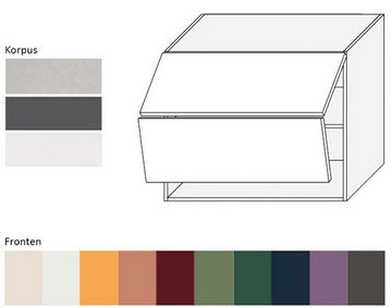 Feldmann-Wohnen Faltlifthängeschrank Tivoli (Tivoli, 1-St) 90cm Front- & Korpusfarbe wählbar 1-türig 2-teilige Hochfaltklapptür