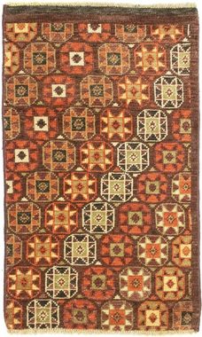 Wollteppich Designer Teppich handgeknüpft braun, morgenland, rechteckig, Höhe: 6 mm, handgeknüpft