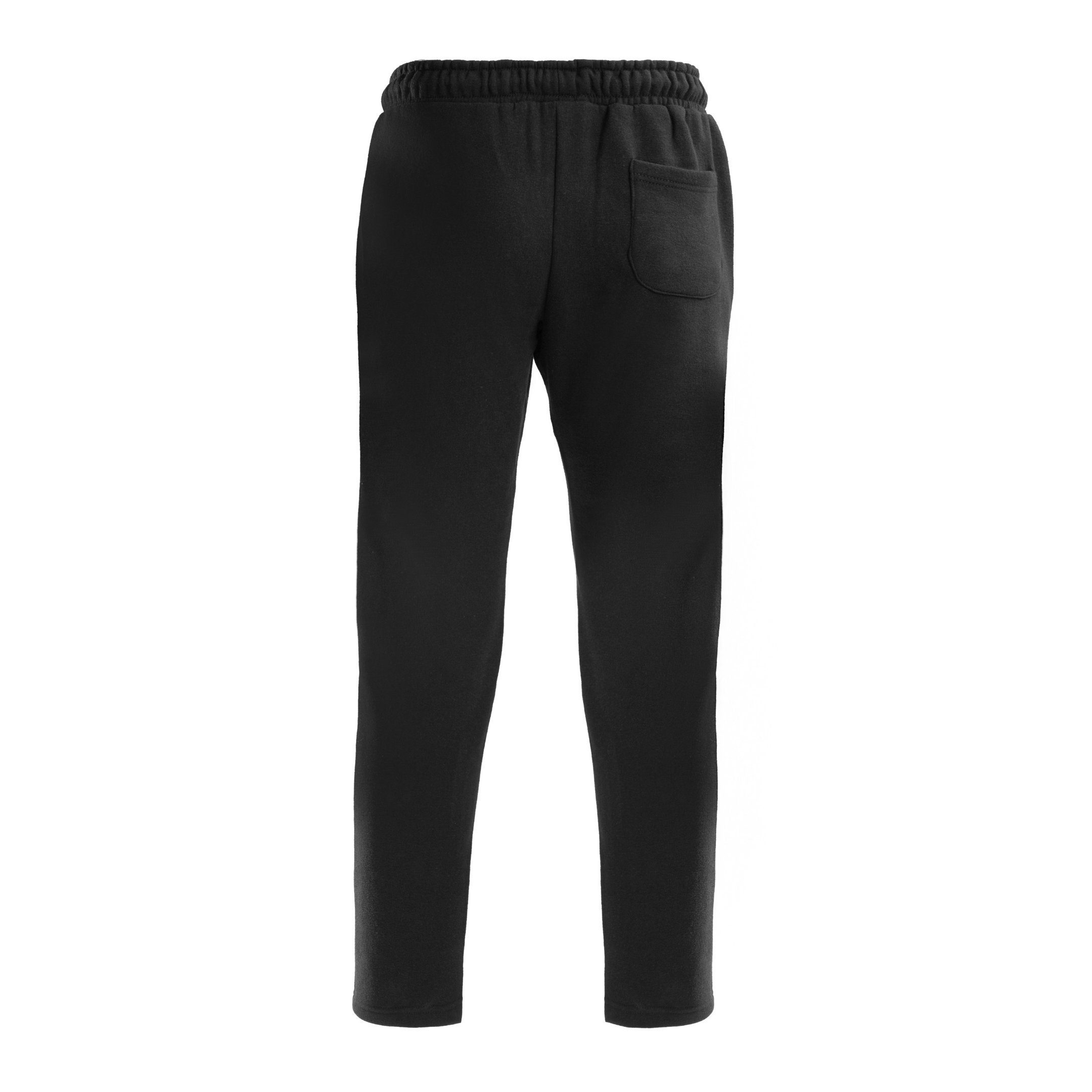 Jogginghose Jogginghose mit offenem Beinabschluss, Basic Unisex Jogger aus Baumwolle und Polyester, Ideal als Freizeithose, Trainingshose, Sporthose
