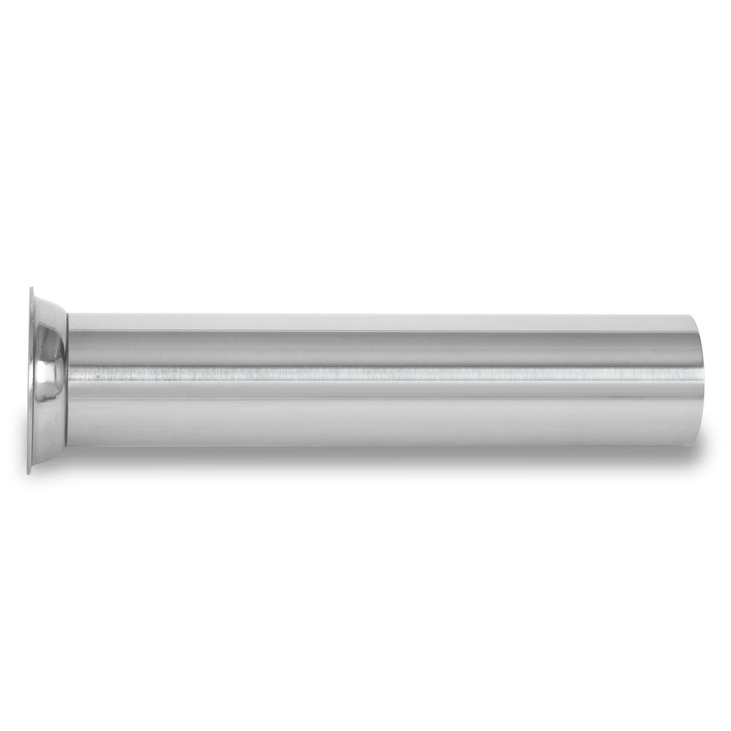vertes Wurstfüllaufsatz Fülltülle Ersatzteil aus Edelstahl für Wurstfüller, 38mm Rohr-, 53mm Flansch-Durchmesser, 188mm Länge