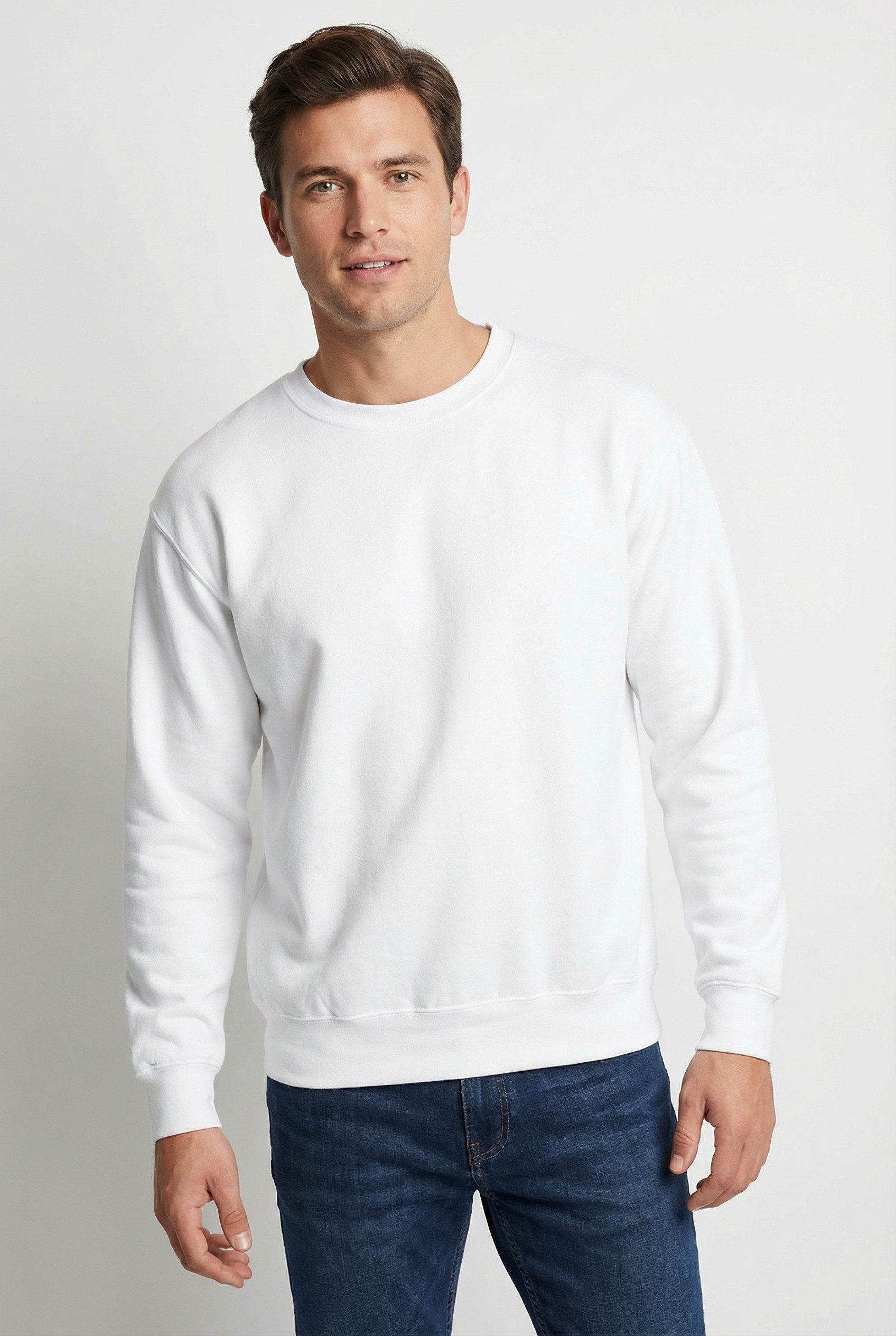 Fruit of the Loom Sweatshirt im unifarbenen Design günstig online kaufen