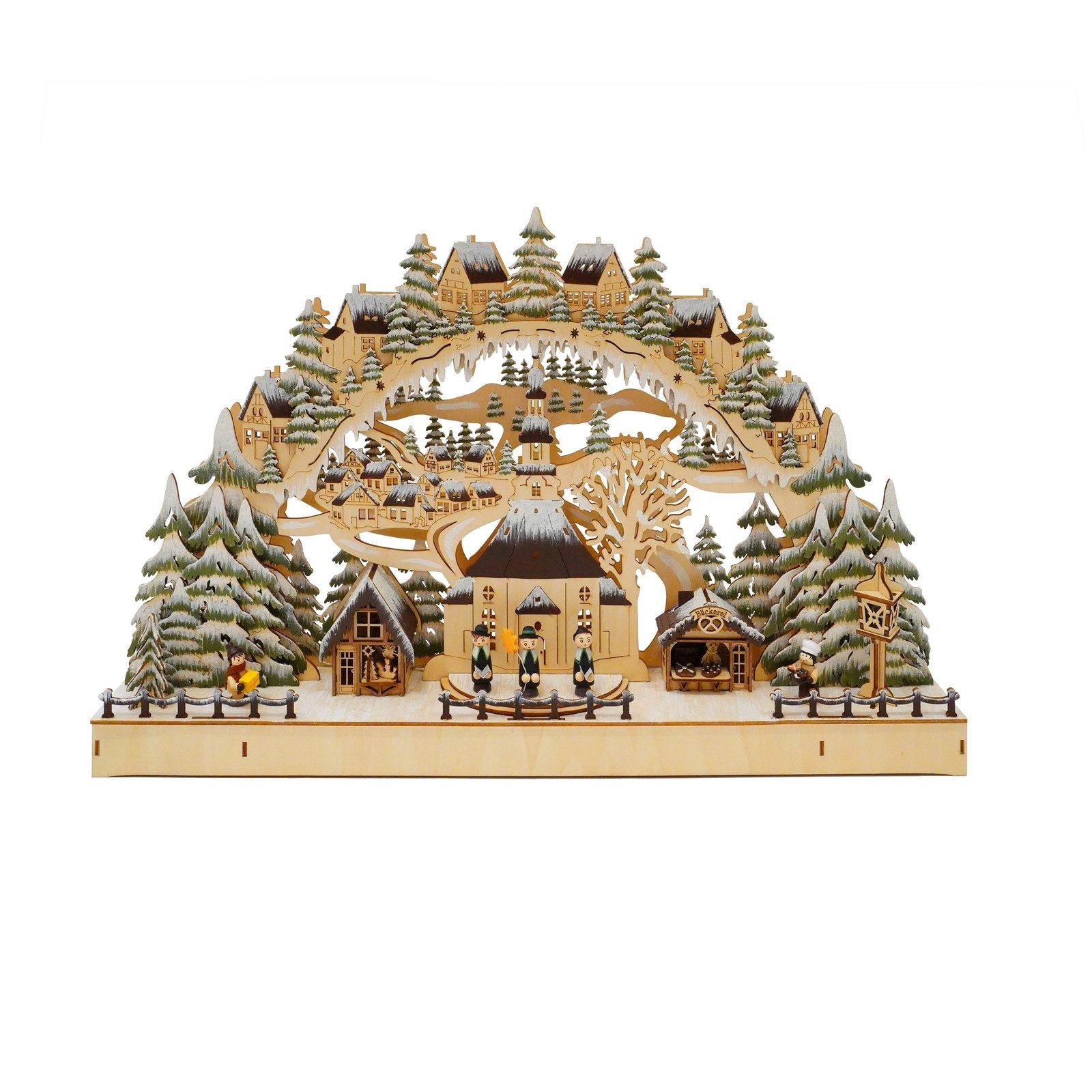 HTI-Living Schwibbogen Lichterbogen LED Seiffen Dorfmomente (1-tlg), Schwib günstig online kaufen