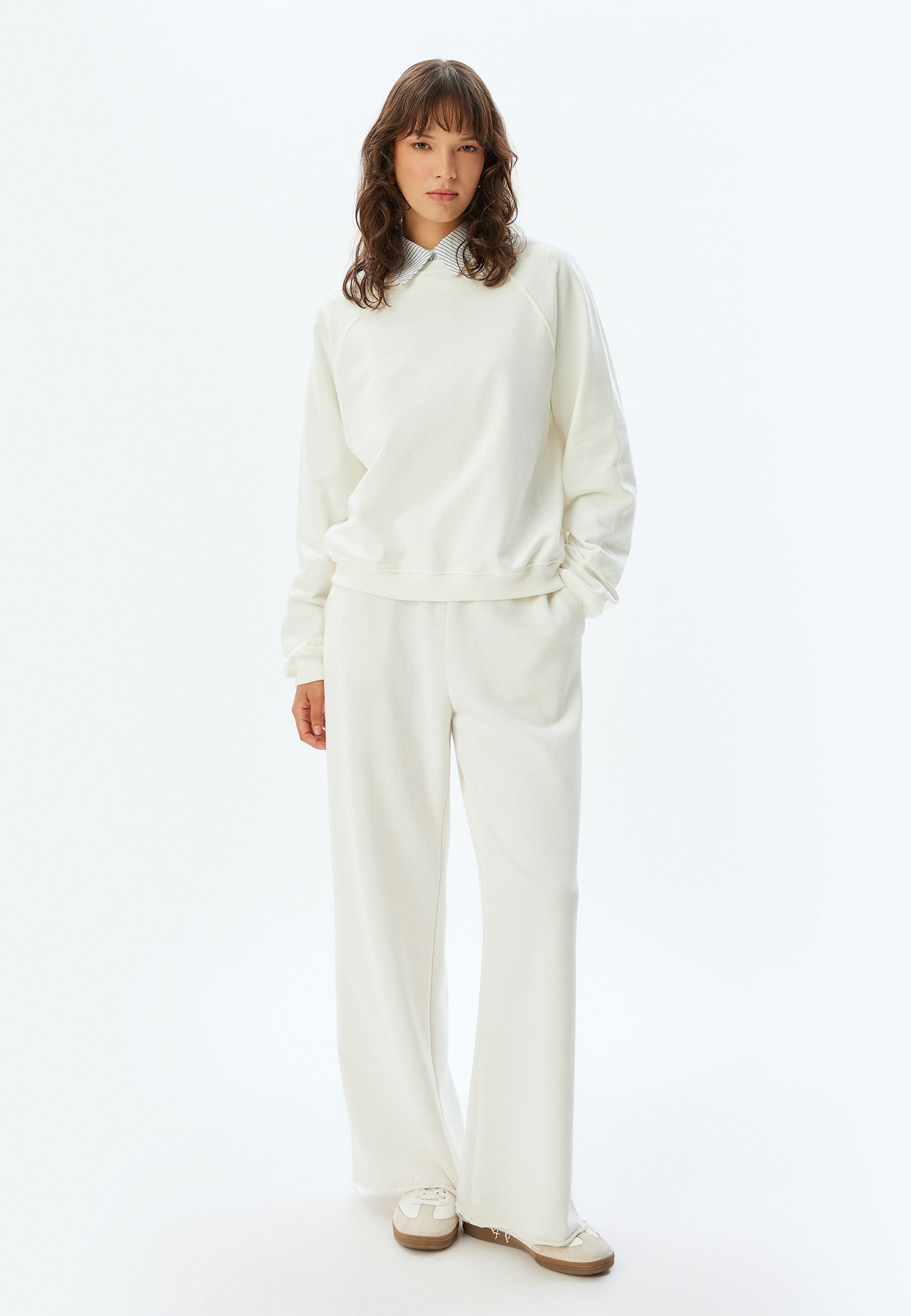 Sweatshirt Rundhalsausschnitt Regular