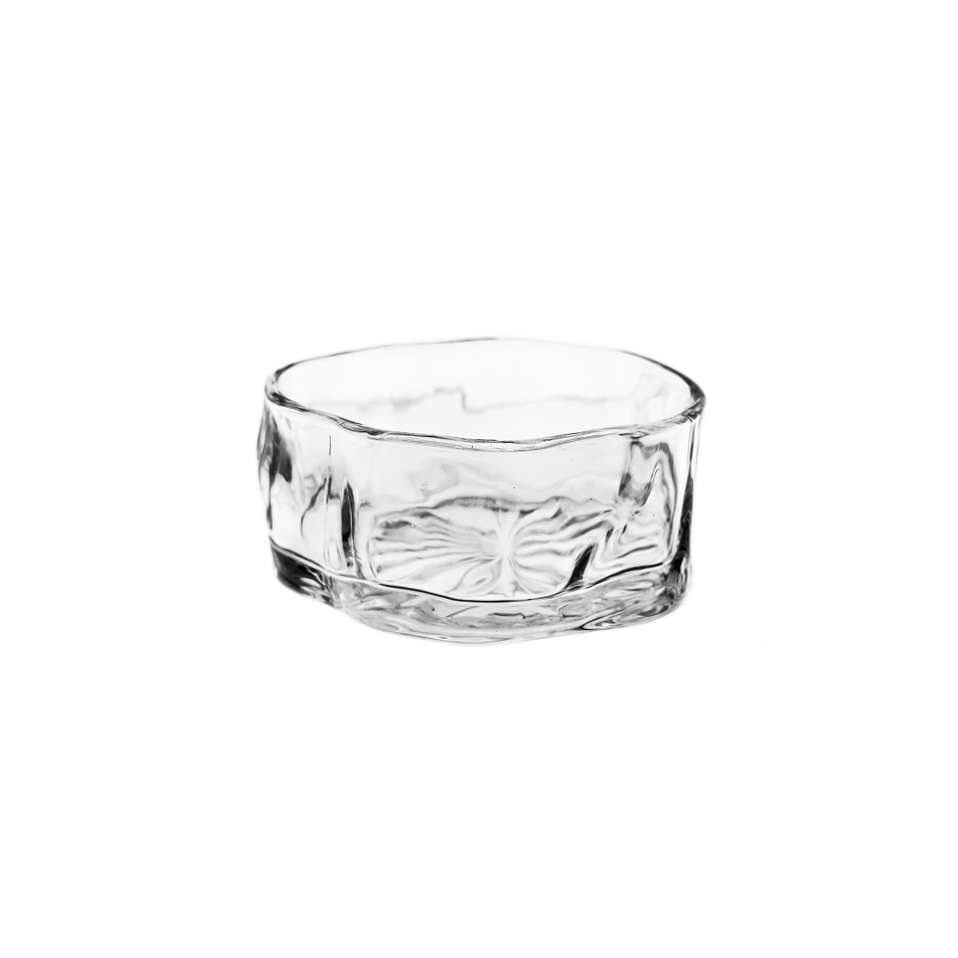 Almina Schale Artic Buccia Set Dessert- & Servierschalen mit Untersetzern - 12-tlg, Borosilikatglas, (Packung, 12-tlg), 6x Glasschalen, 6x Unterteller – Bild 2 von 5