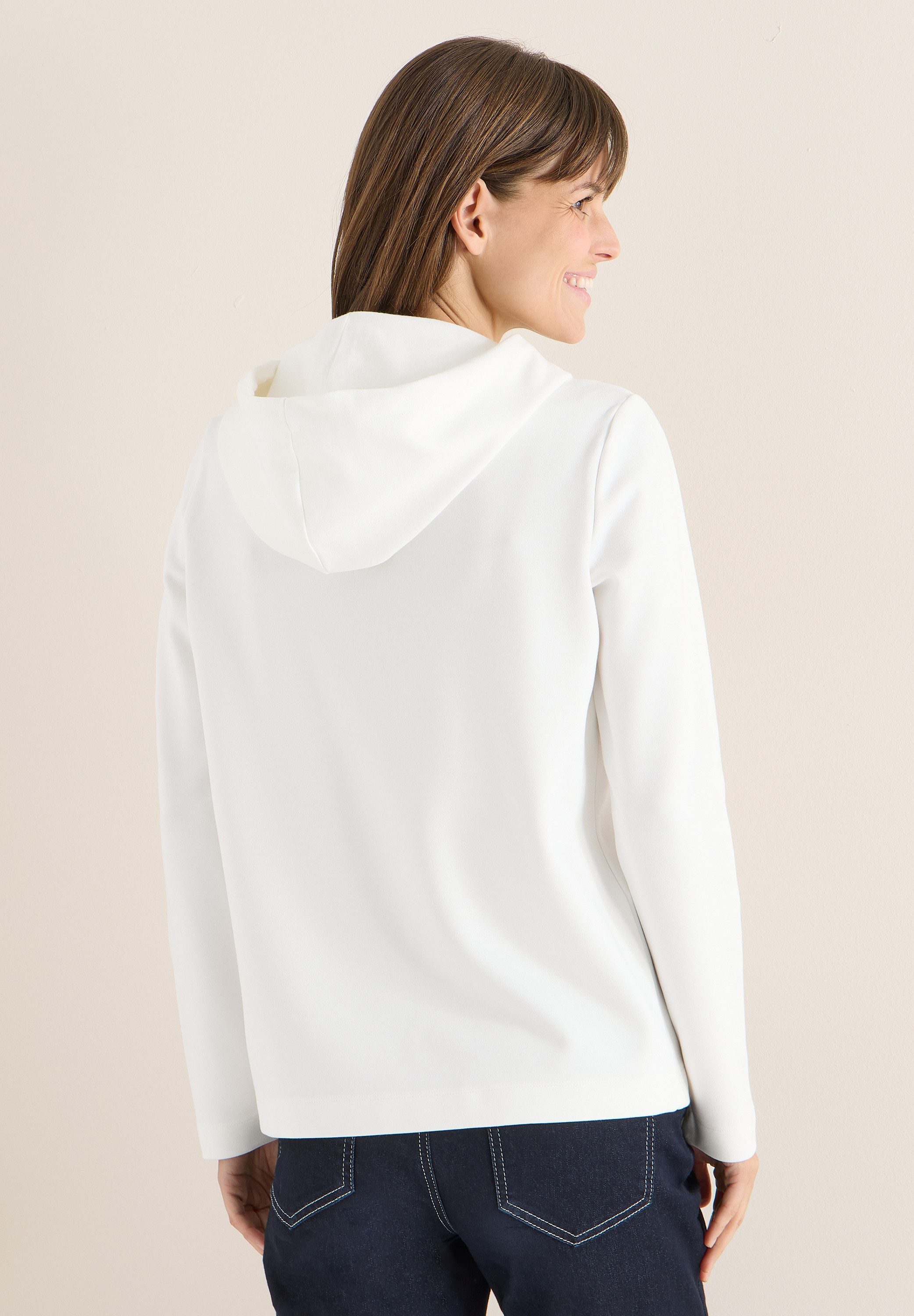 CECIL Langarmshirt mit schimmerndem Folienprint günstig online kaufen