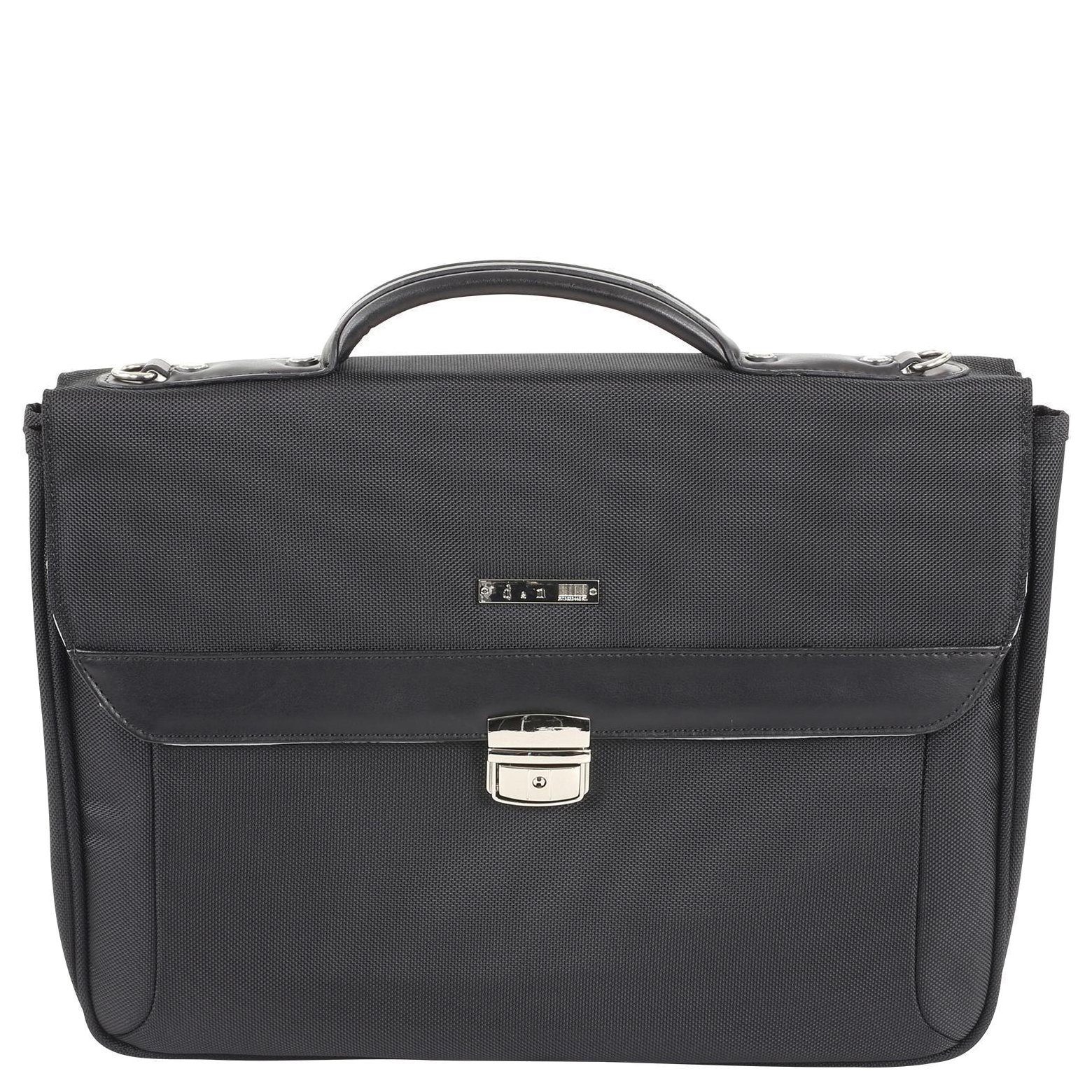 D&N Business Aktentasche 40 Cm, 18L - Schwarz & Praktisch Für Den Beruf