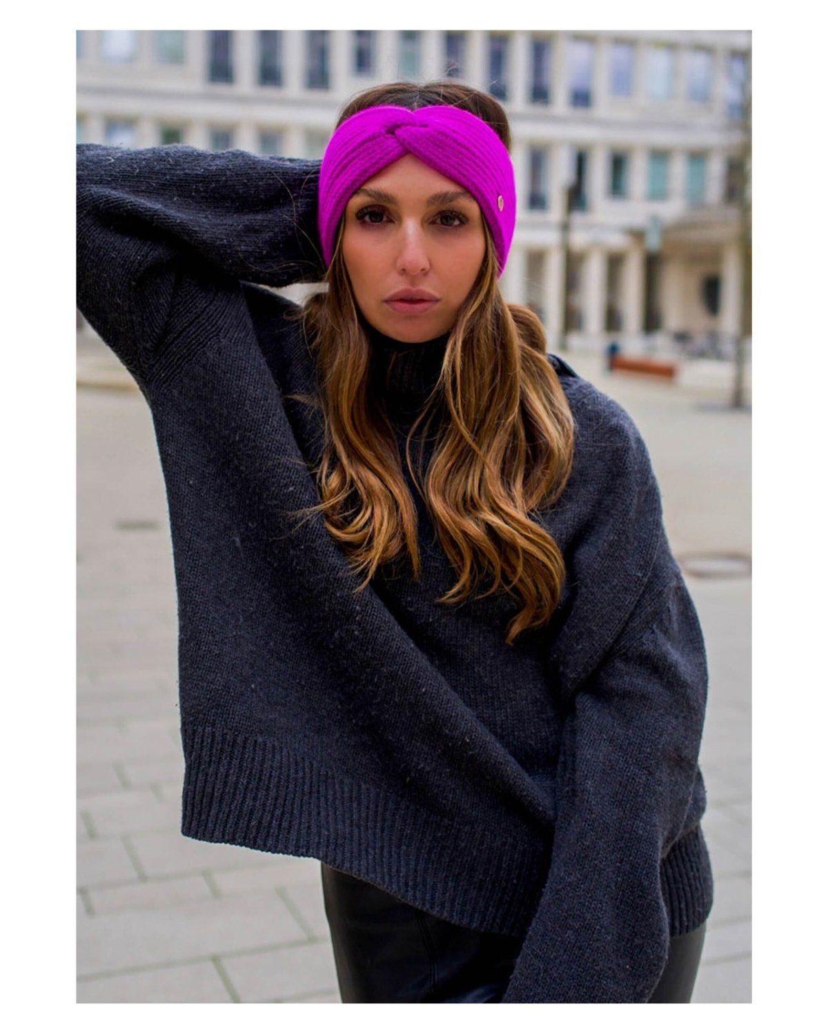 Fraas Strickmütze Mütze Kaschmirstirnband günstig online kaufen