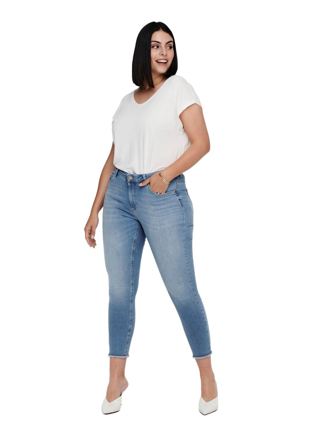 ONLY Skinny-fit-Jeans CARWILLY mit Stretch Größen großen LIFE in