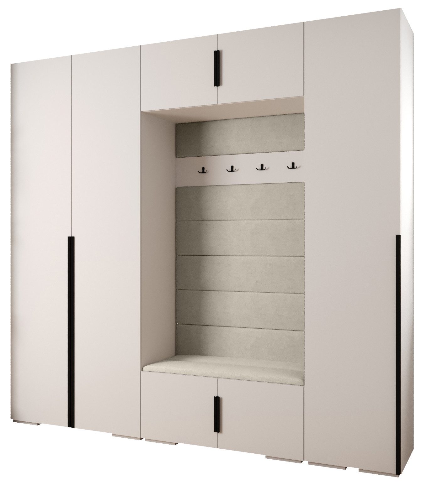 ABIKS MÖBEL Kompaktgarderobe INOVA 1 SATZ günstig online kaufen